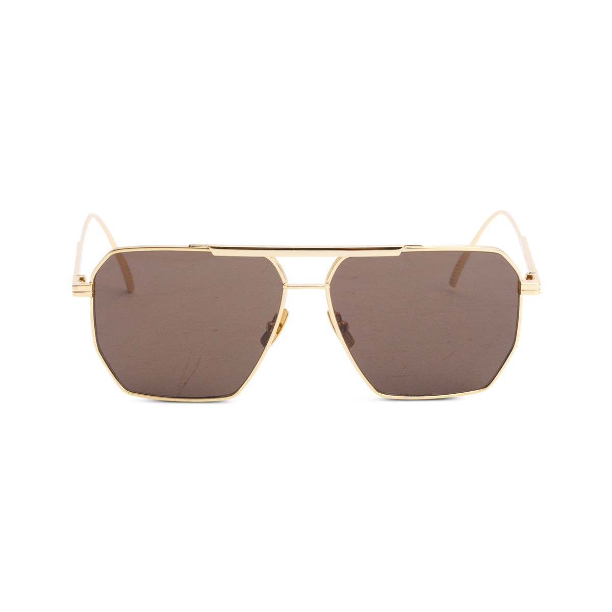 BOTTEGA METAL FRAME SUNGLASSES - BV1012S