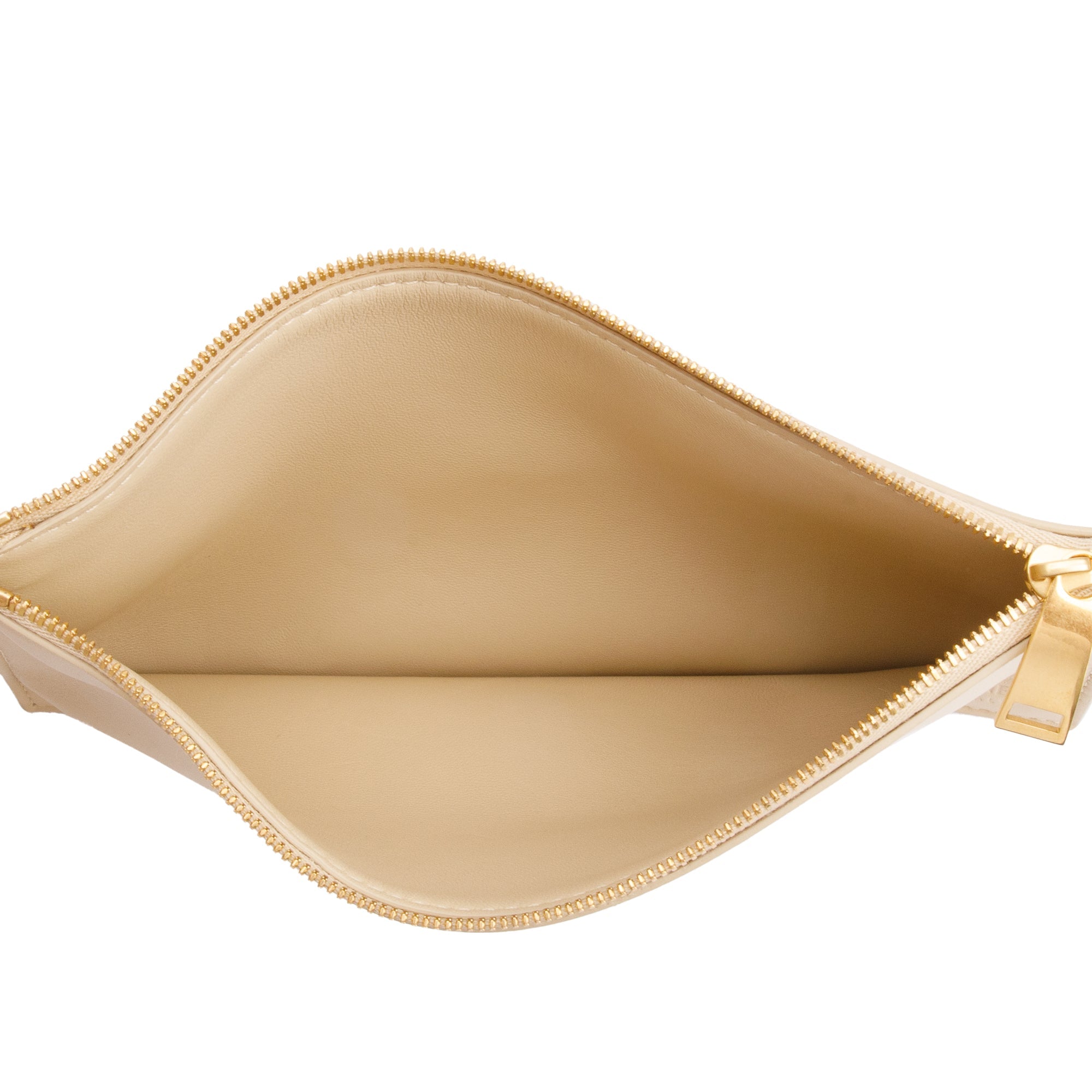 Bottega Veneta Beige Intrecciato Weave Padded Medium The Handle Bag w/ Pouch