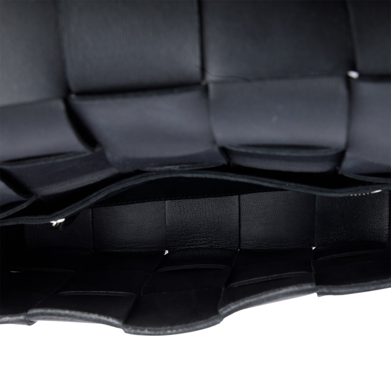 Bottega Veneta Black Intrecciato Cassette Bag