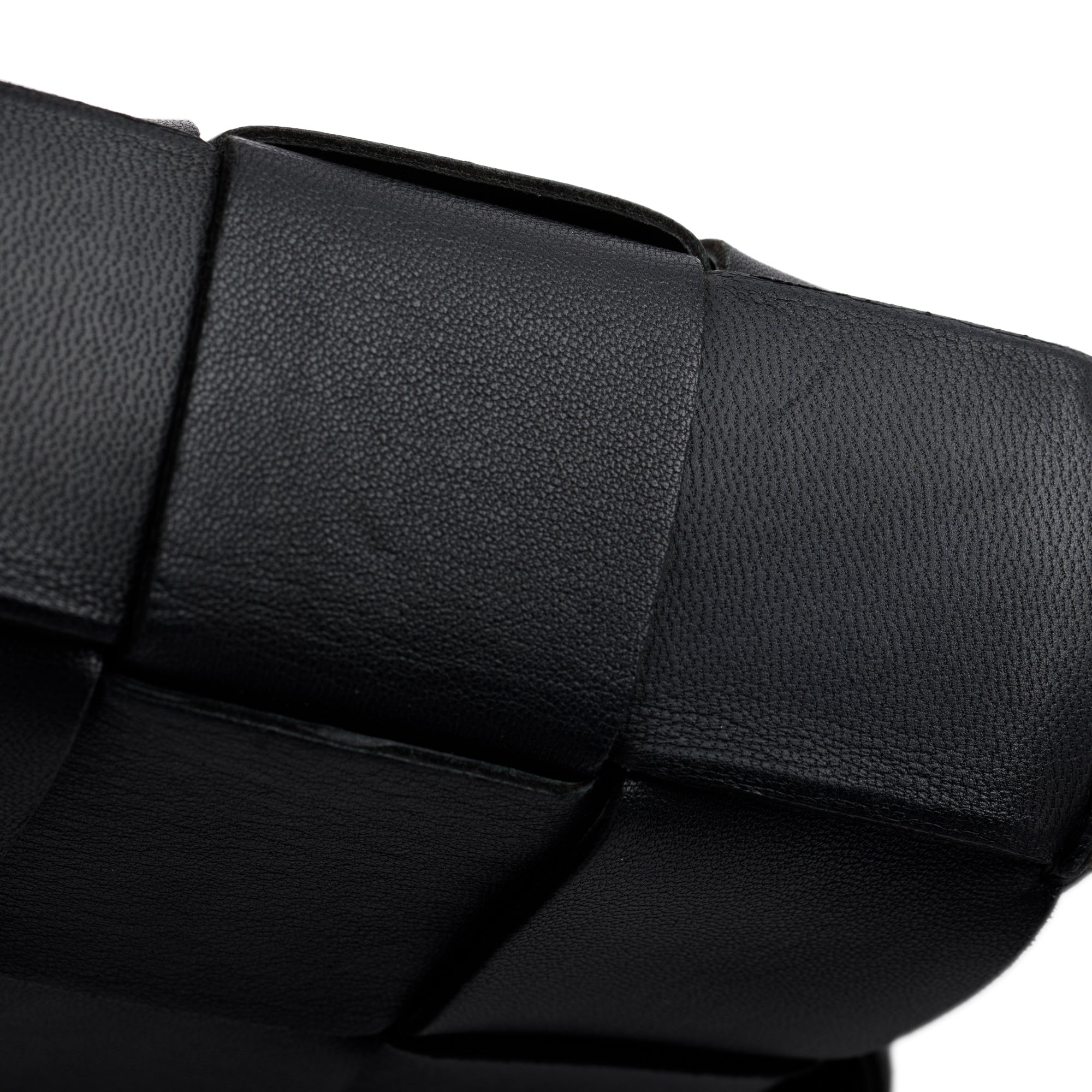 Bottega Veneta Black Intrecciato Cassette Bag