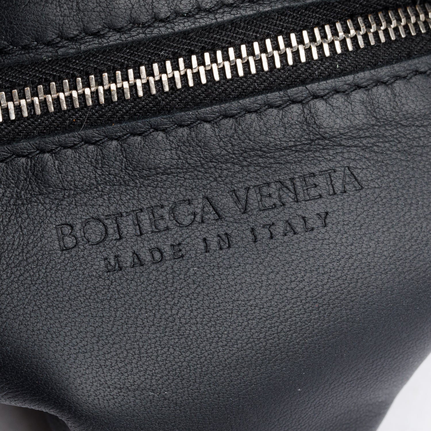 Bottega Veneta Black Intrecciato Cassette Bag