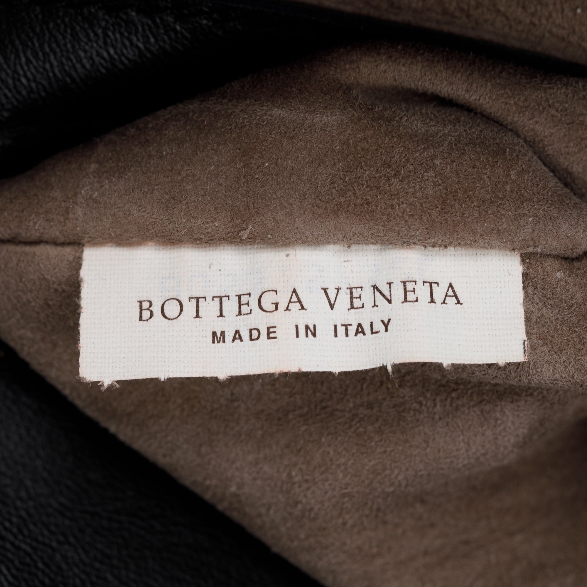 Bottega Veneta Black Intrecciato Nappa Leather Medium Crossbody Bag