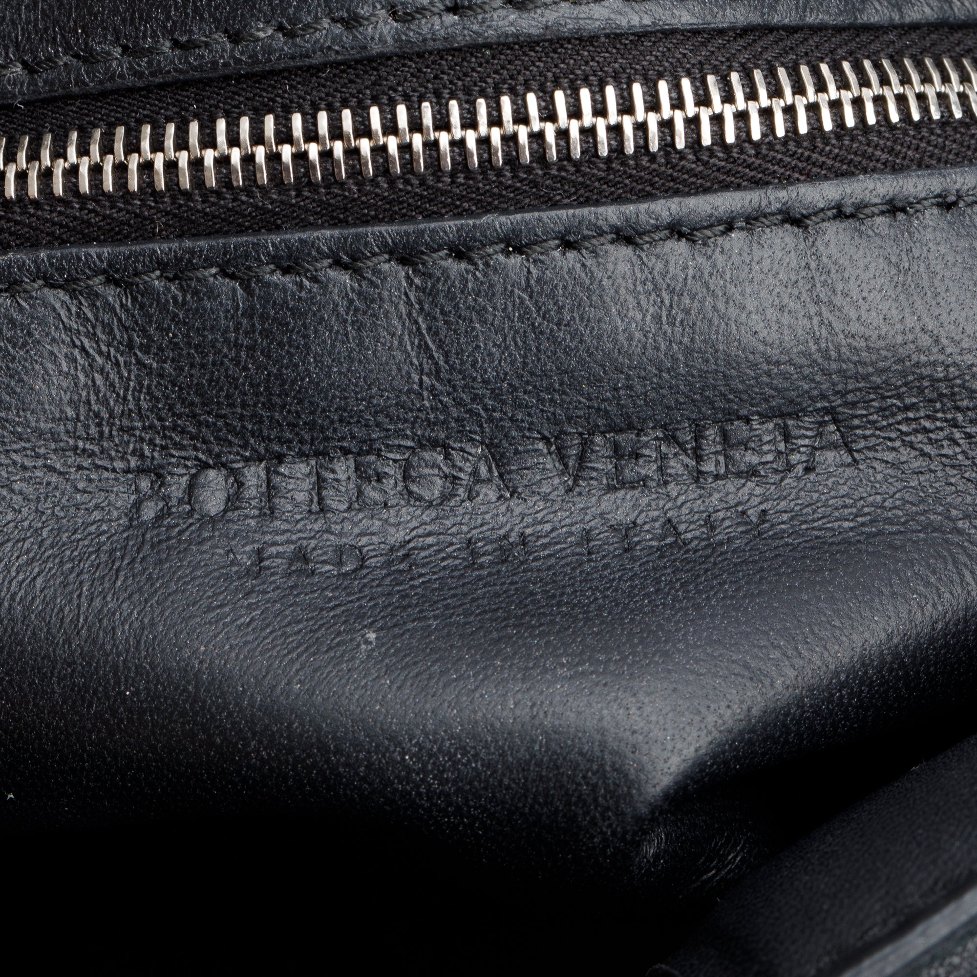 Bottega Veneta Black Nappa Intrecciato Padded Chain Cassette Bag
