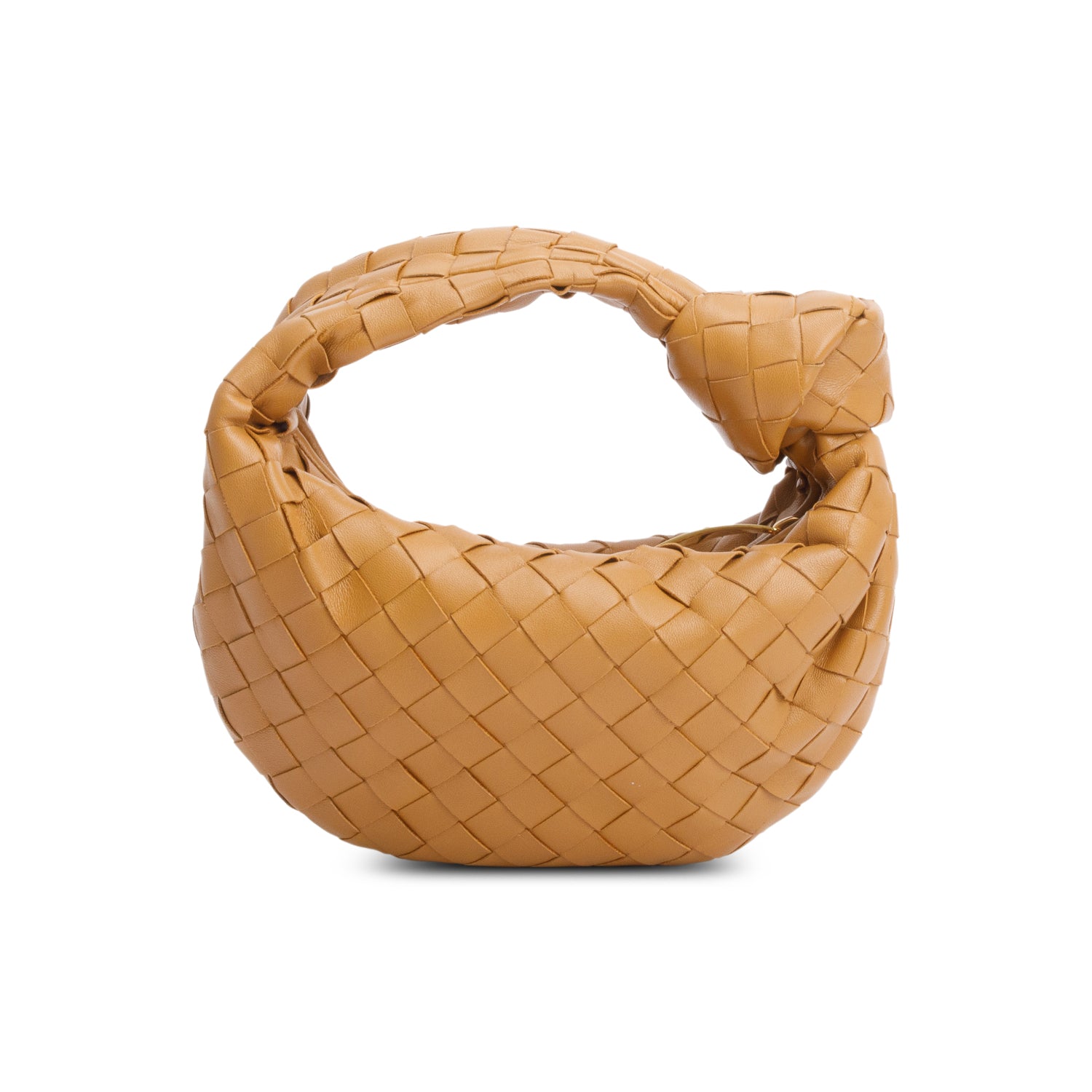 Bottega Veneta Brown Intrecciato Leather Mini Jodie Bag