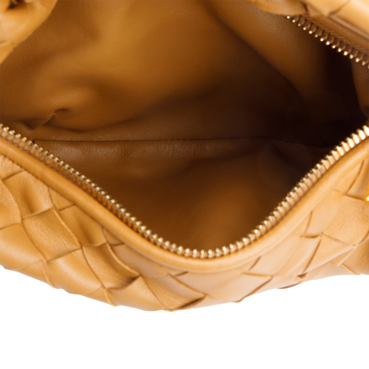 Bottega Veneta Brown Intrecciato Leather Mini Jodie Bag