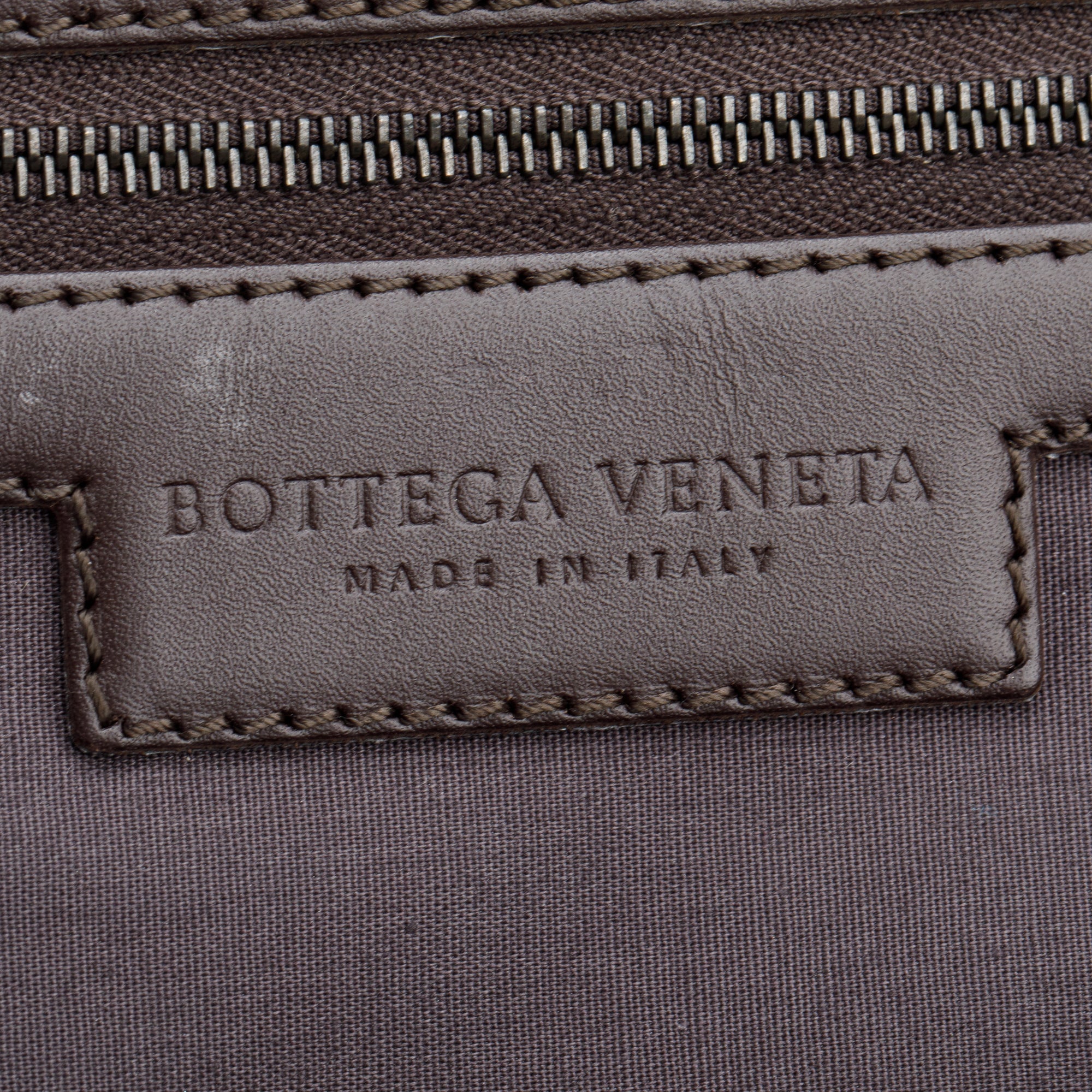 Bottega Veneta Brown intrecciato Leather Carry On-Trolly Suitecase