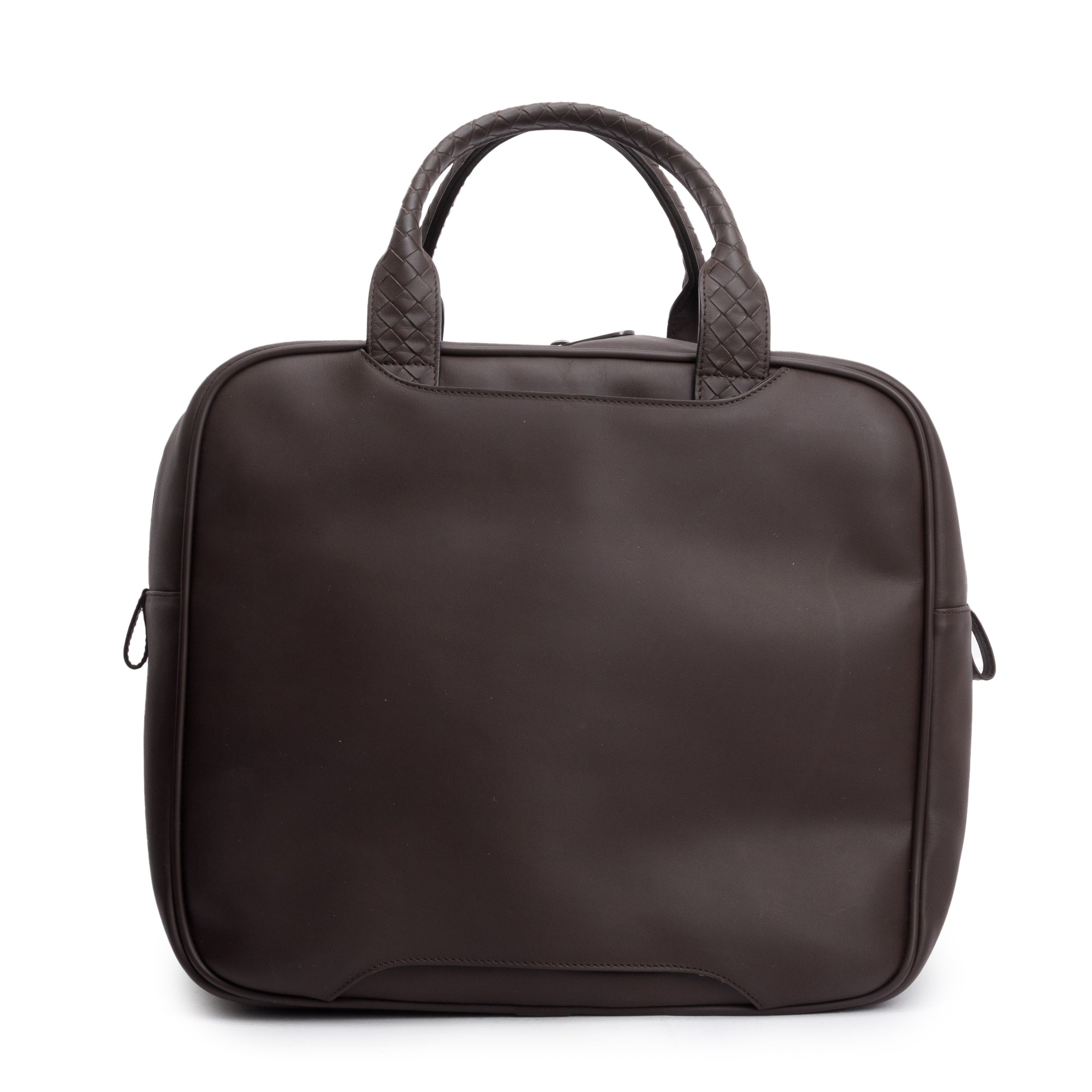 Bottega Veneta Brown intrecciato Leather Top Handle Briefcase
