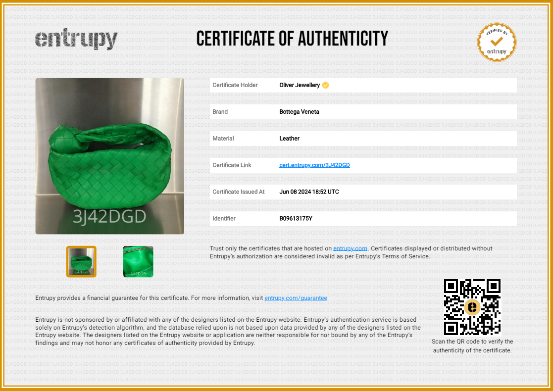 Bottega Veneta Green Intrecciato Leather Mini Jodie Bag