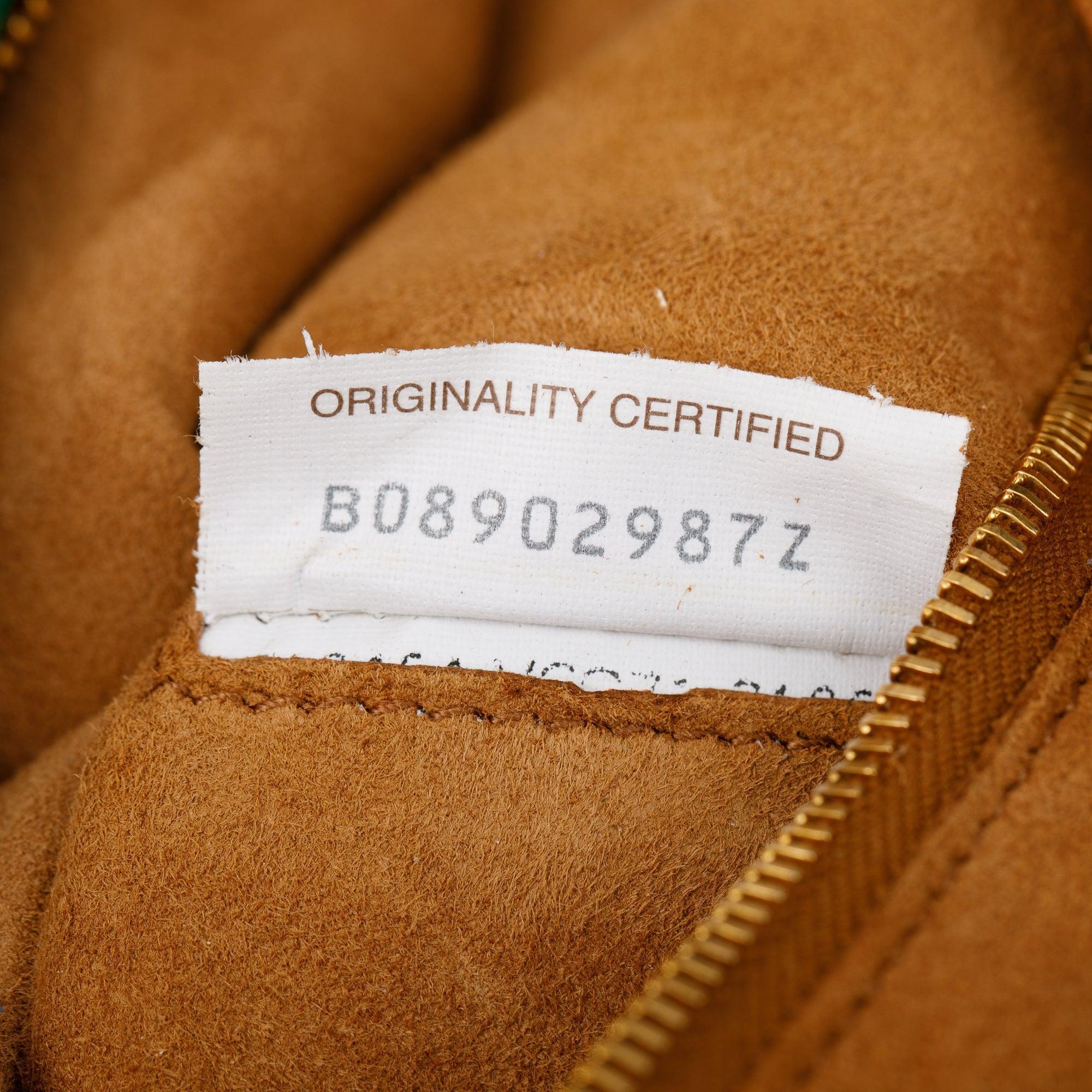 Bottega Veneta Green Maxi Intrecciato Leather Medium Arco Slouch Bag