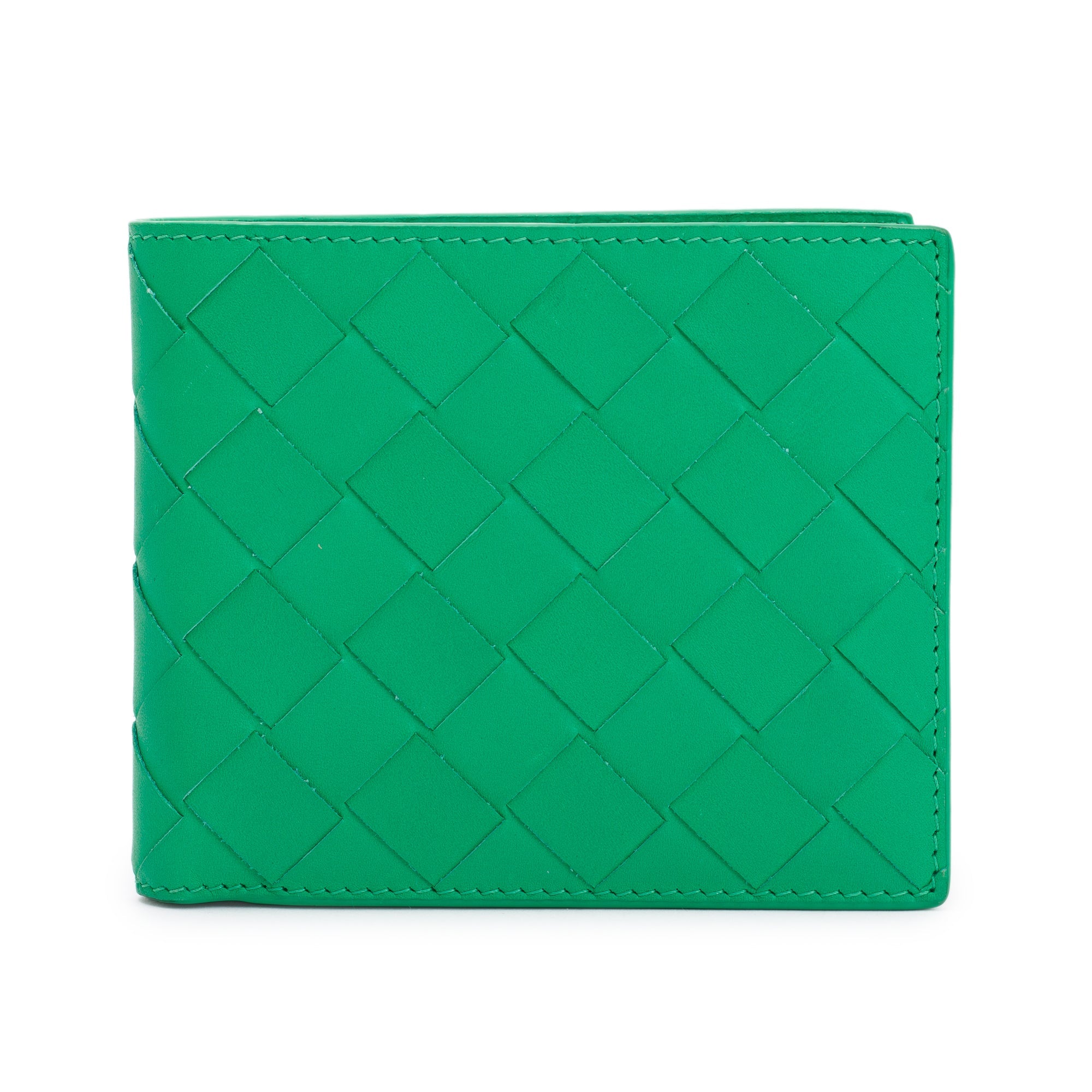 Bottega Veneta Intrecciato Bi-Fold Wallet w/ Box