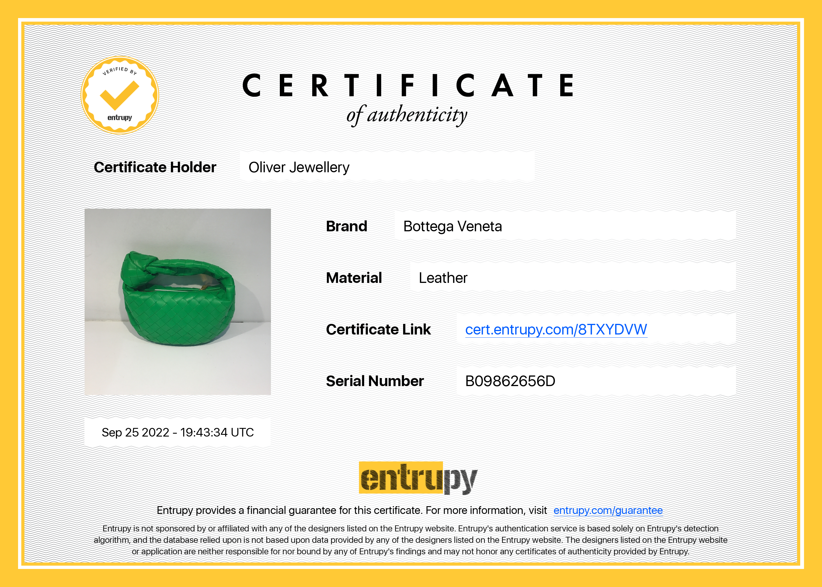 Bottega Veneta Intrecciato Mini Jodie Bag