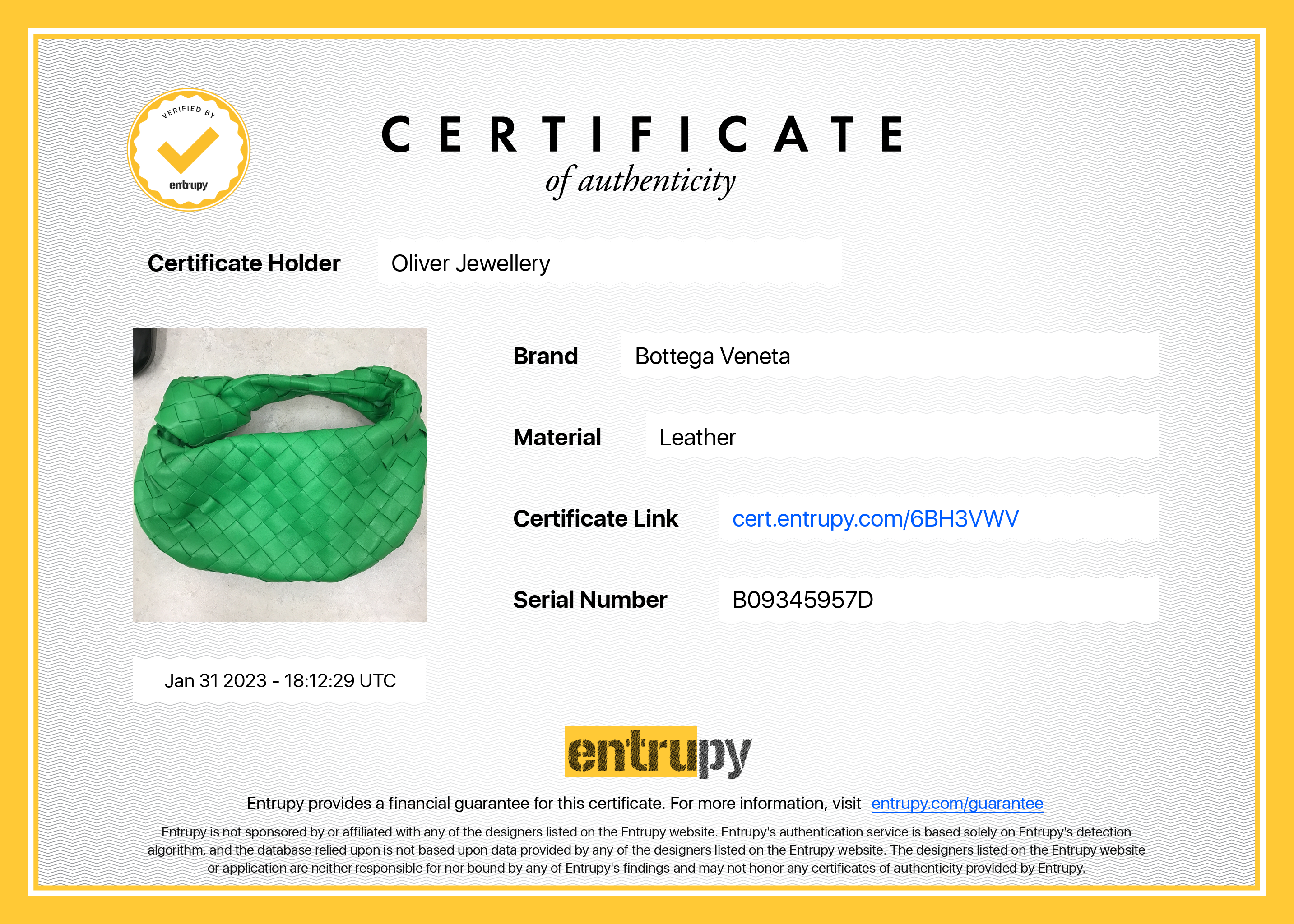 Bottega Veneta Intrecciato Mini Jodie Bag