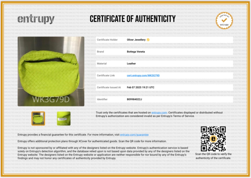 Bottega Veneta Kiwi Intrecciato Leather Teen Jodie Bag