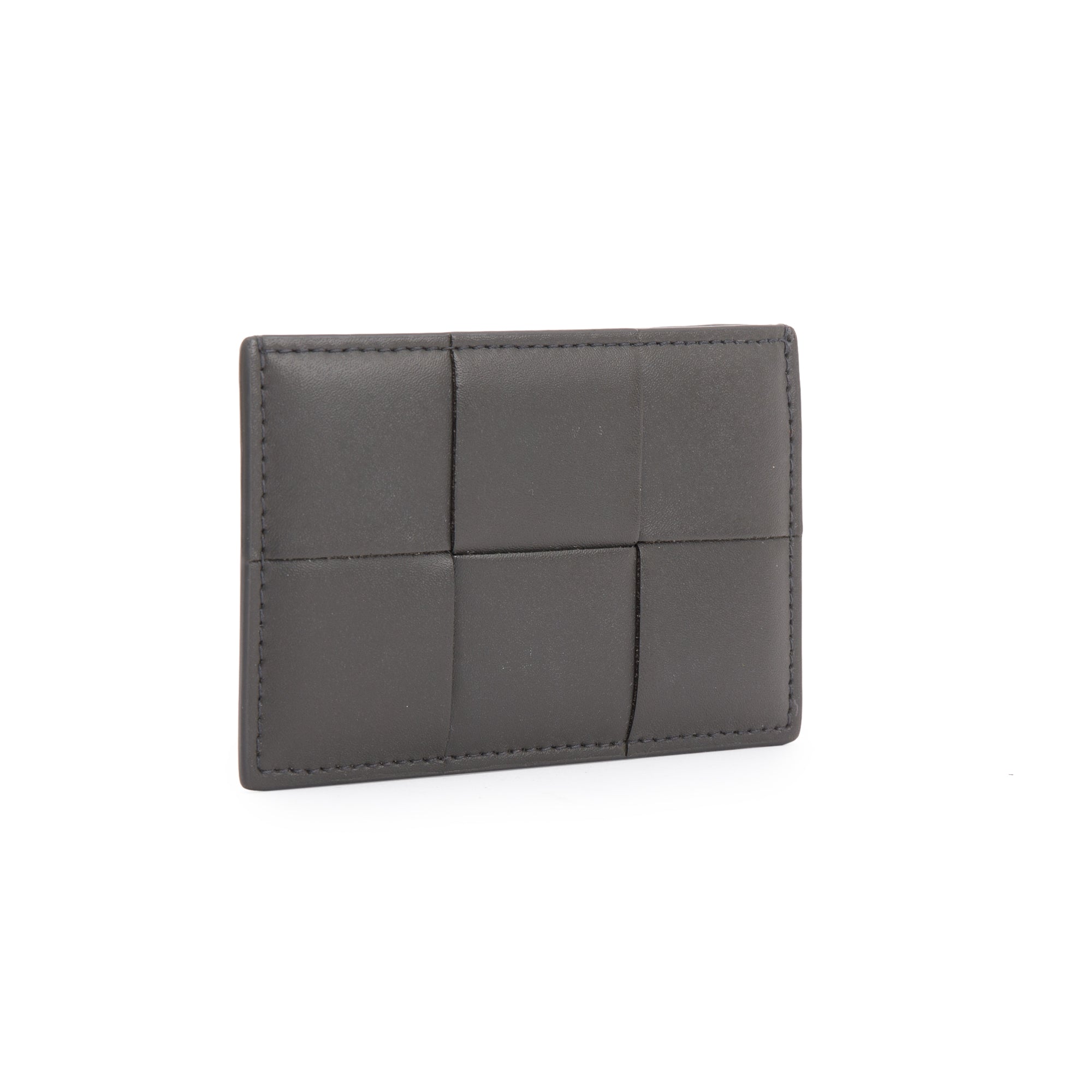 Bottega Veneta Nappa Calfskin Intrecciato Card Holder w/ Box