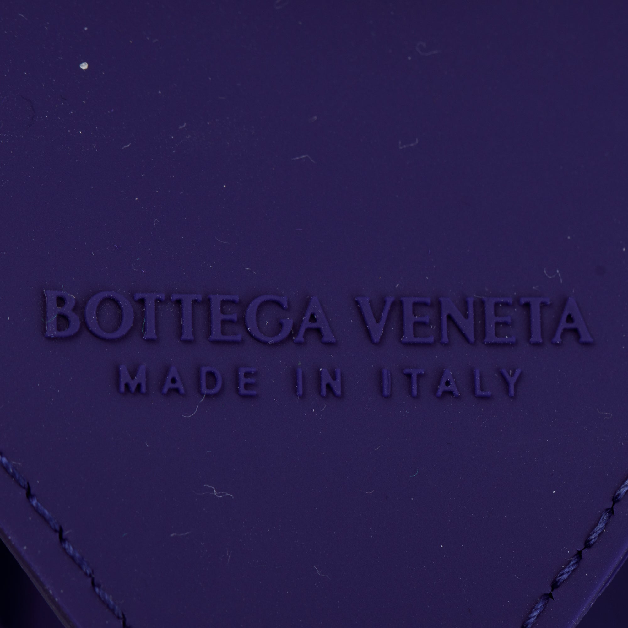 Bottega Veneta Purple Nappa Leather Intrecciato Cassette Belt Bag