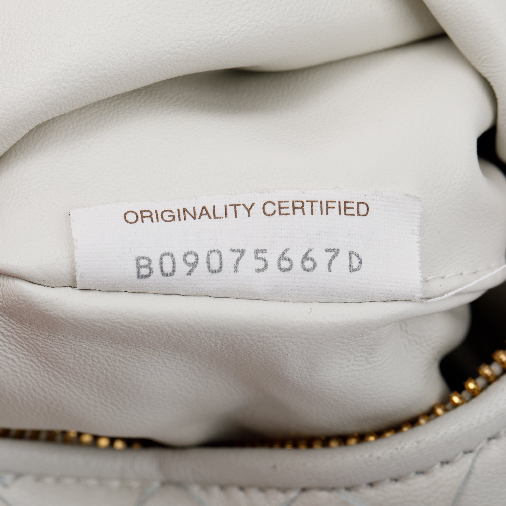 Bottega Veneta White Intrecciato Mini Jodie Bag