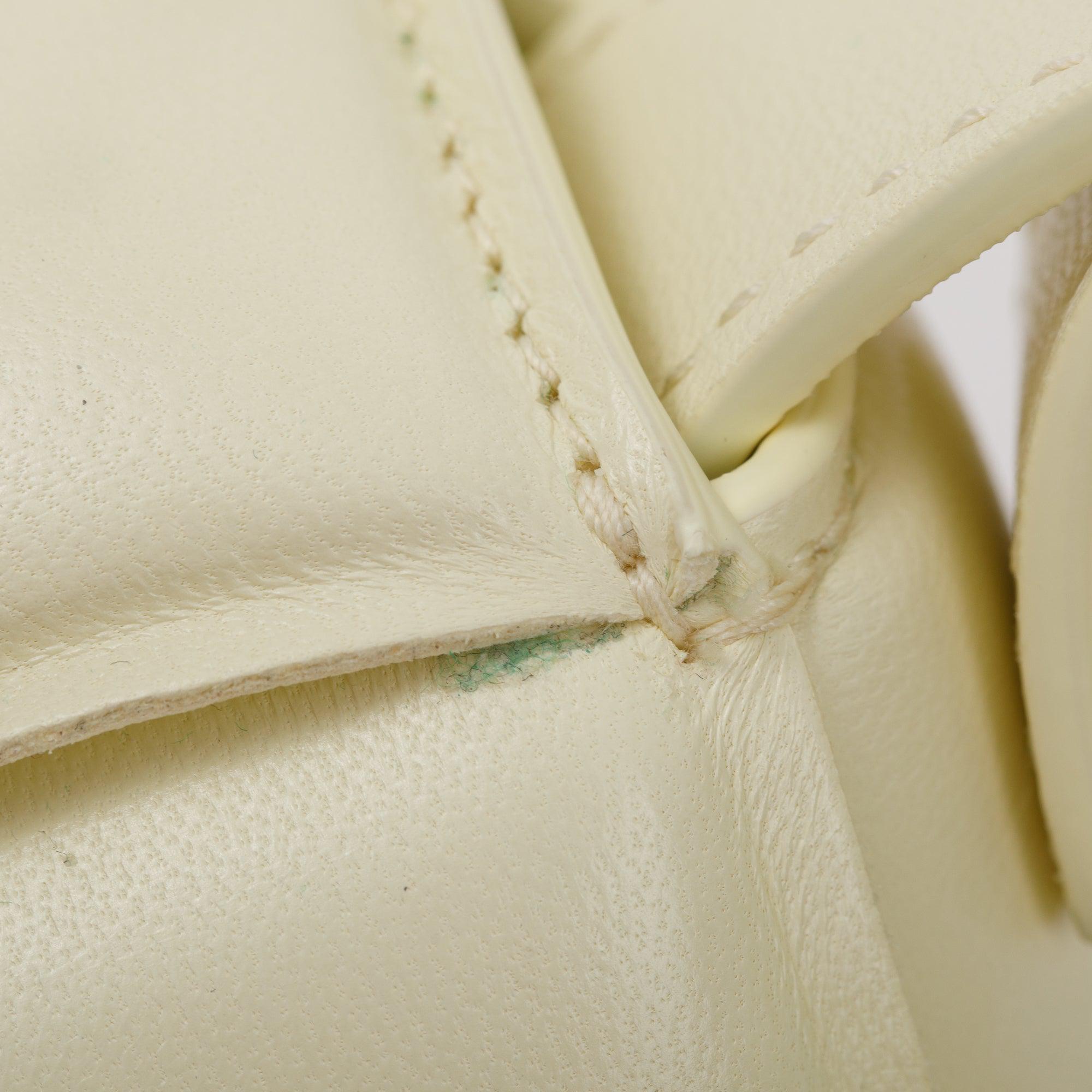 Bottega Veneta Yellow Nappa Intrecciato Padded Cassette Bag