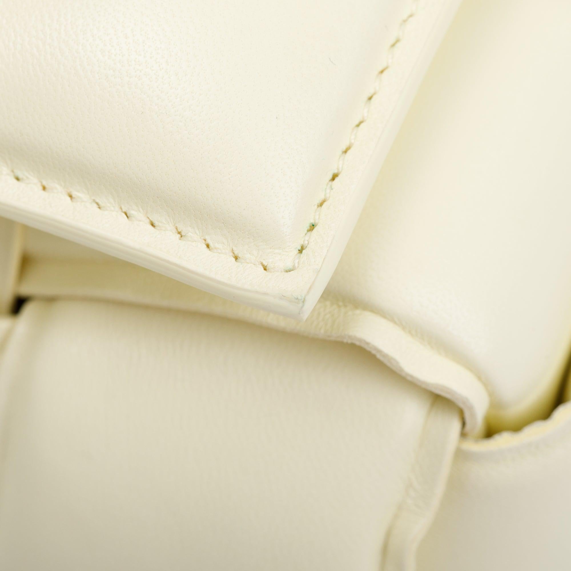 Bottega Veneta Yellow Nappa Intrecciato Padded Cassette Bag