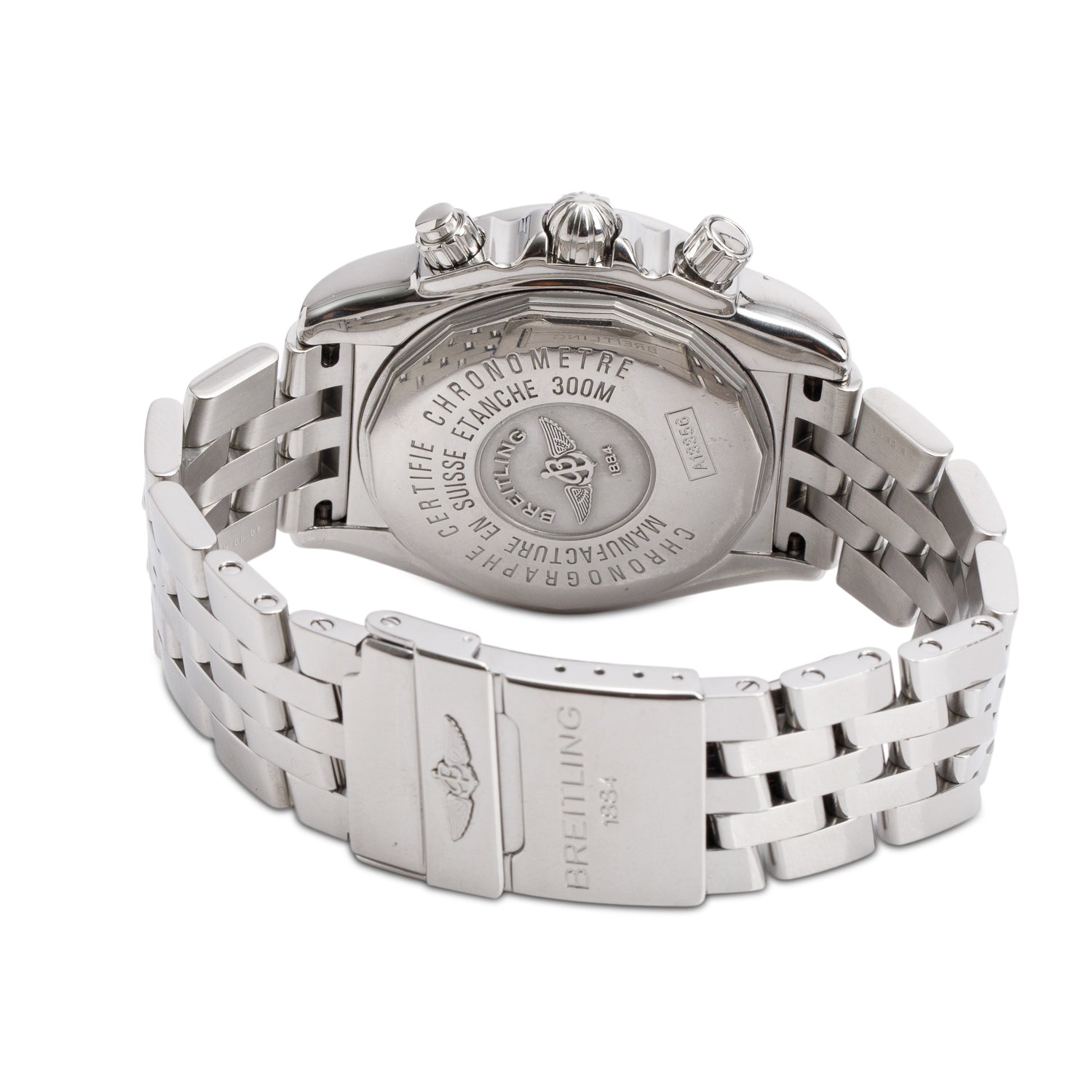 Breitling Stainless Steel Chronomat Evolution 44 MM Automatic Chronograph Watch A13356