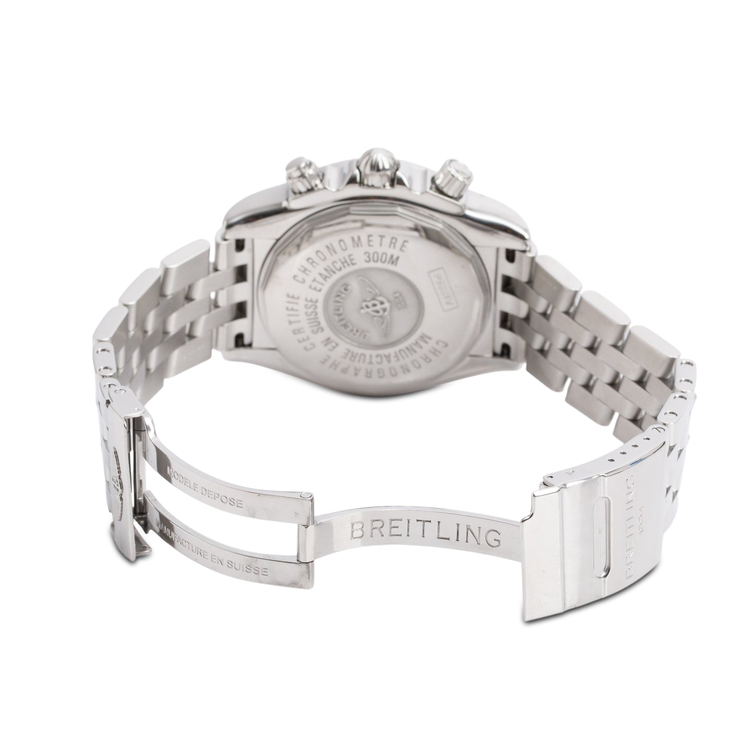 Breitling Stainless Steel Chronomat Evolution 44 MM Automatic Chronograph Watch A13356