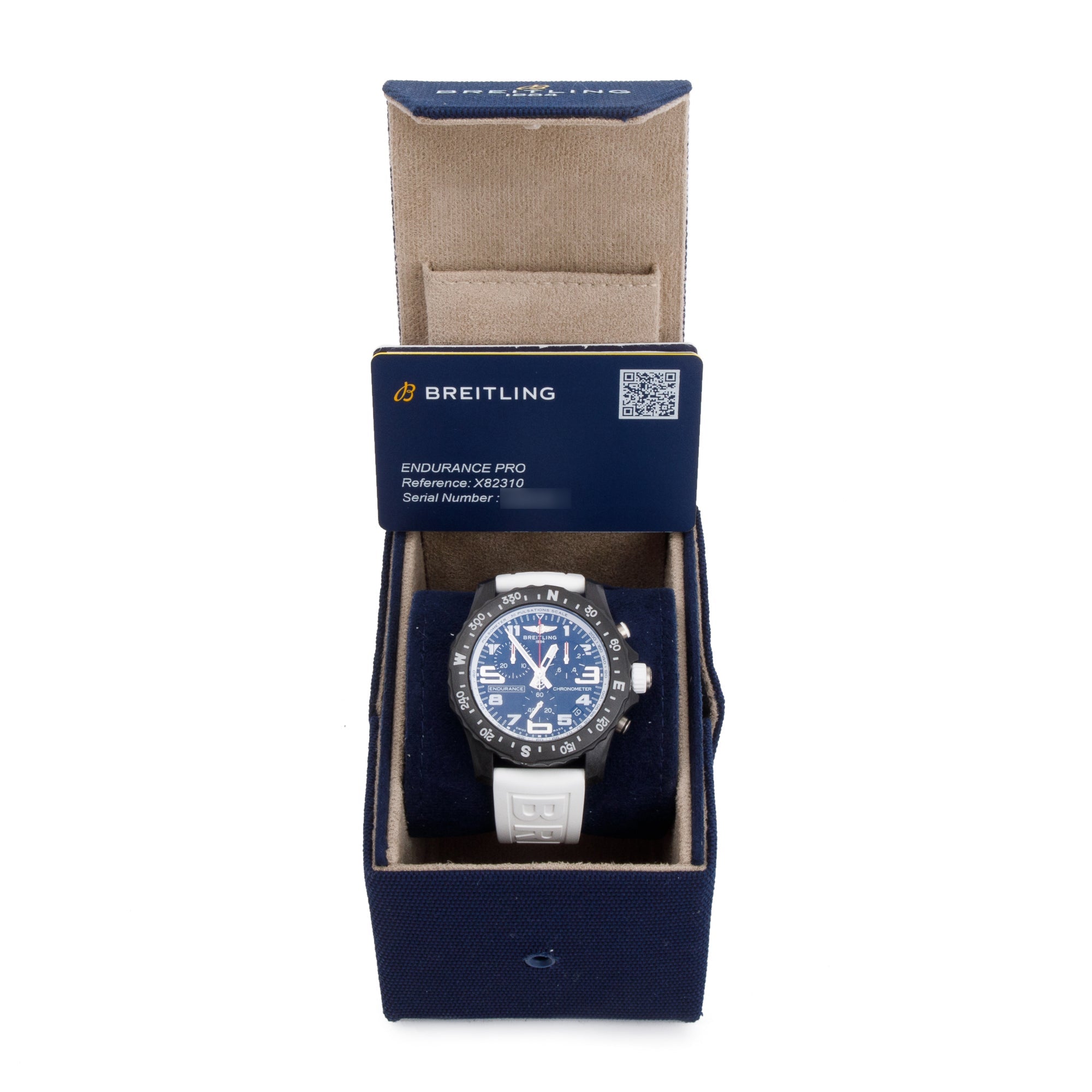 Breitling Breitlight Black Polymer Endurance Pro 44MM Watch w/ Box & Papers