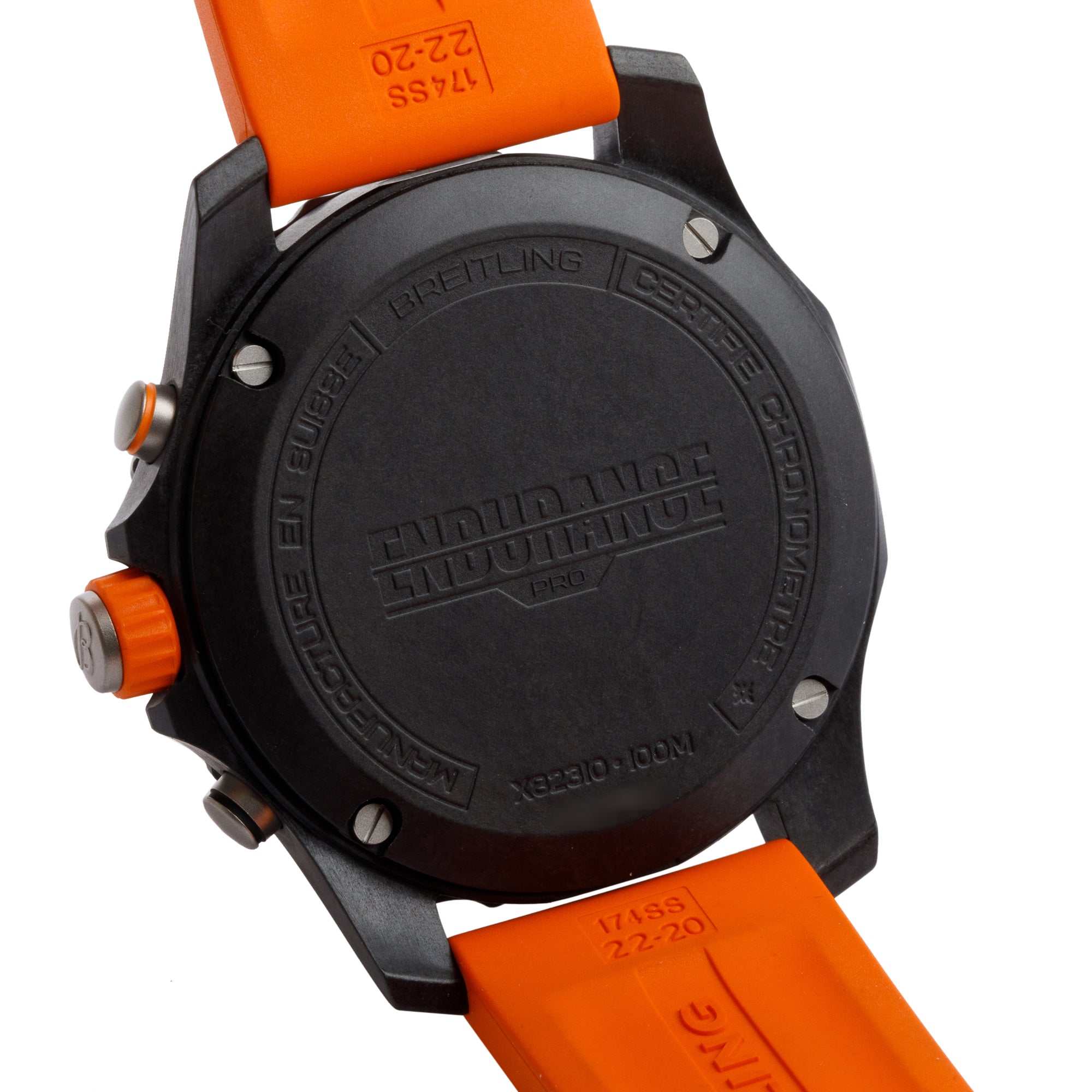 Breitling Breitlight Black Polymer Endurance Pro 44MM Watch w/ Box & Papers