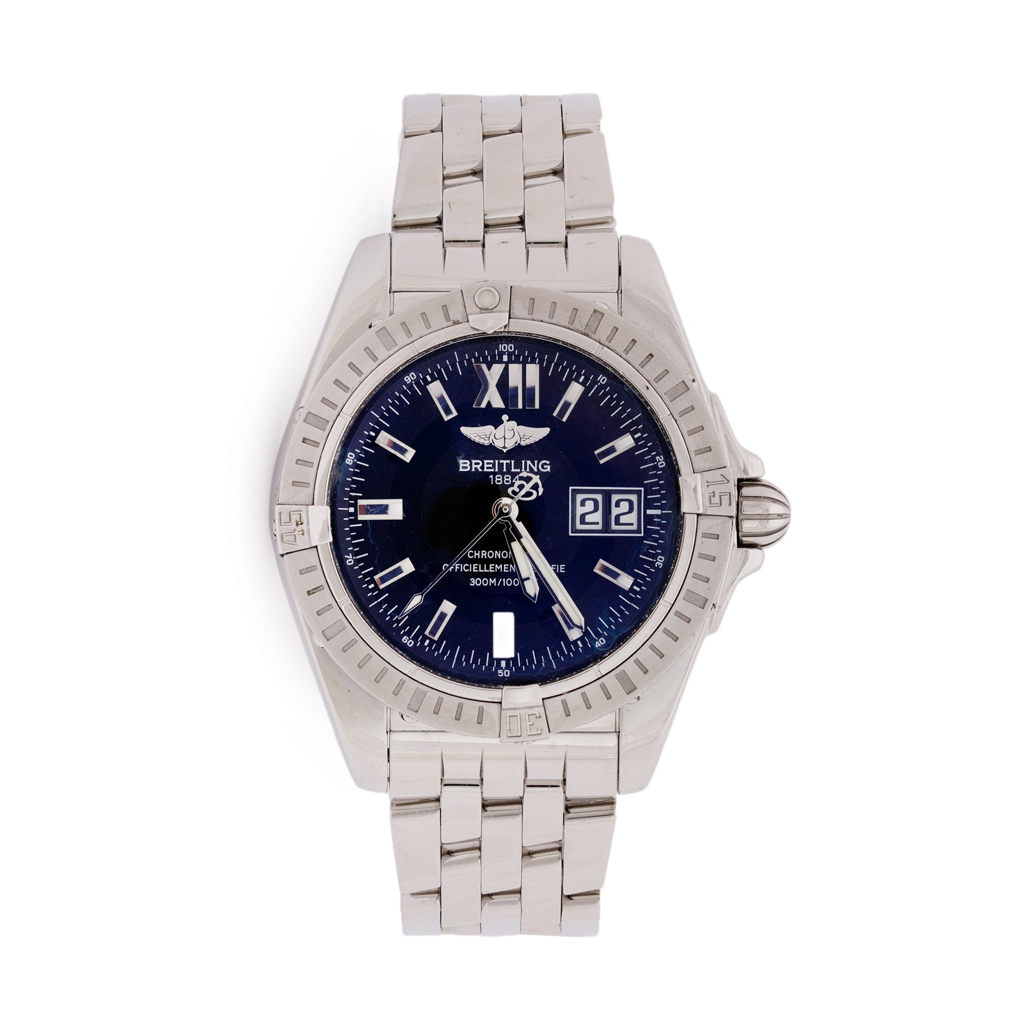 Breitling Cockpit Galactic 41MM Automatic Watch w/ Papers