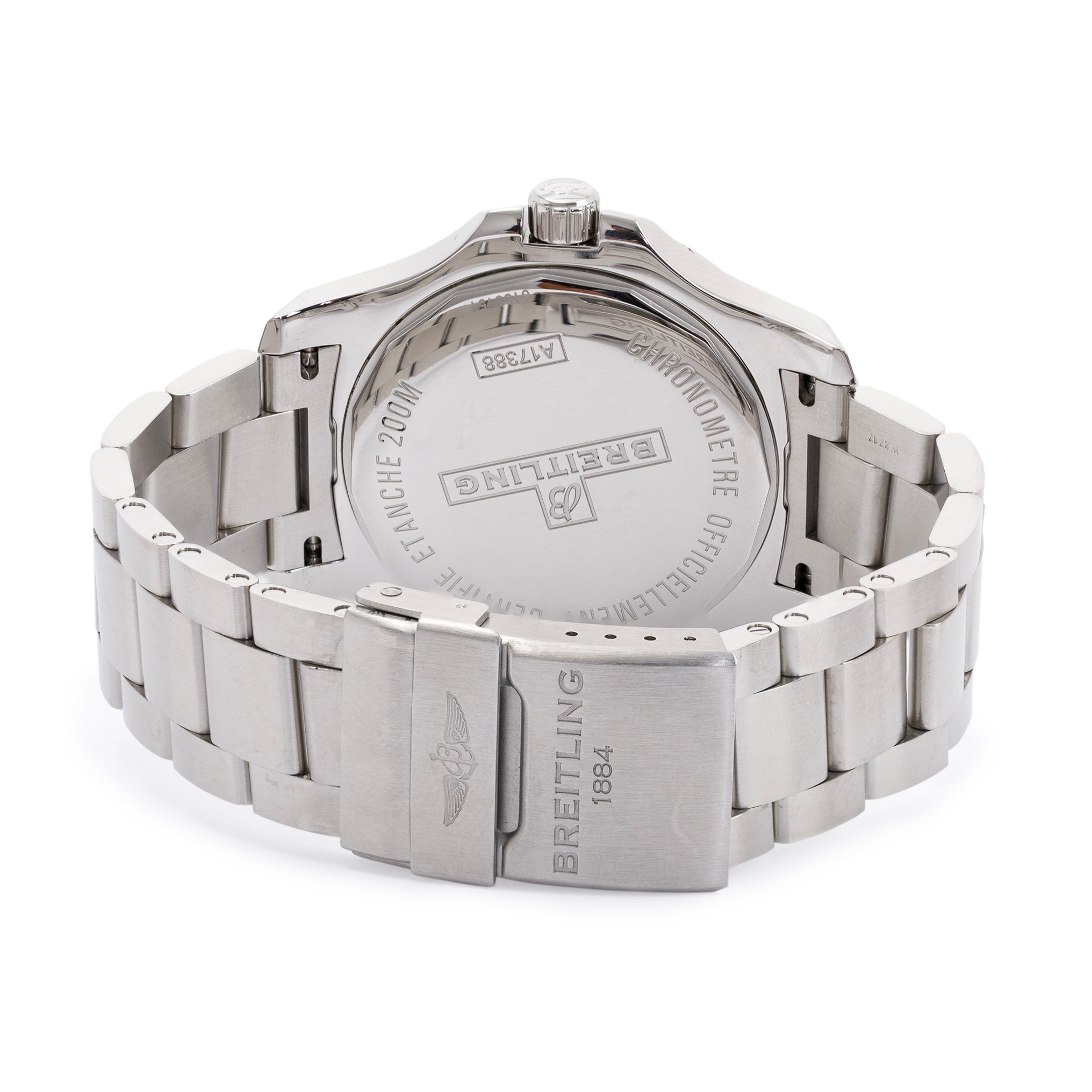 Breitling Colt Automatic 44 MM Watch w/ Box & Papers