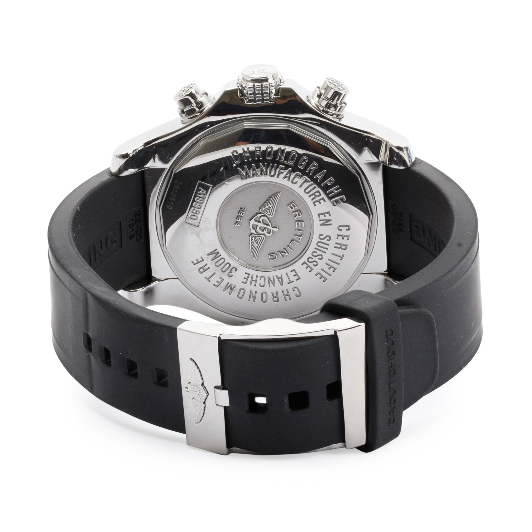 Breitling Stainless Steel Avenger Skyland Automatic Chronograph 45 MM Watch w/ Box & Papers