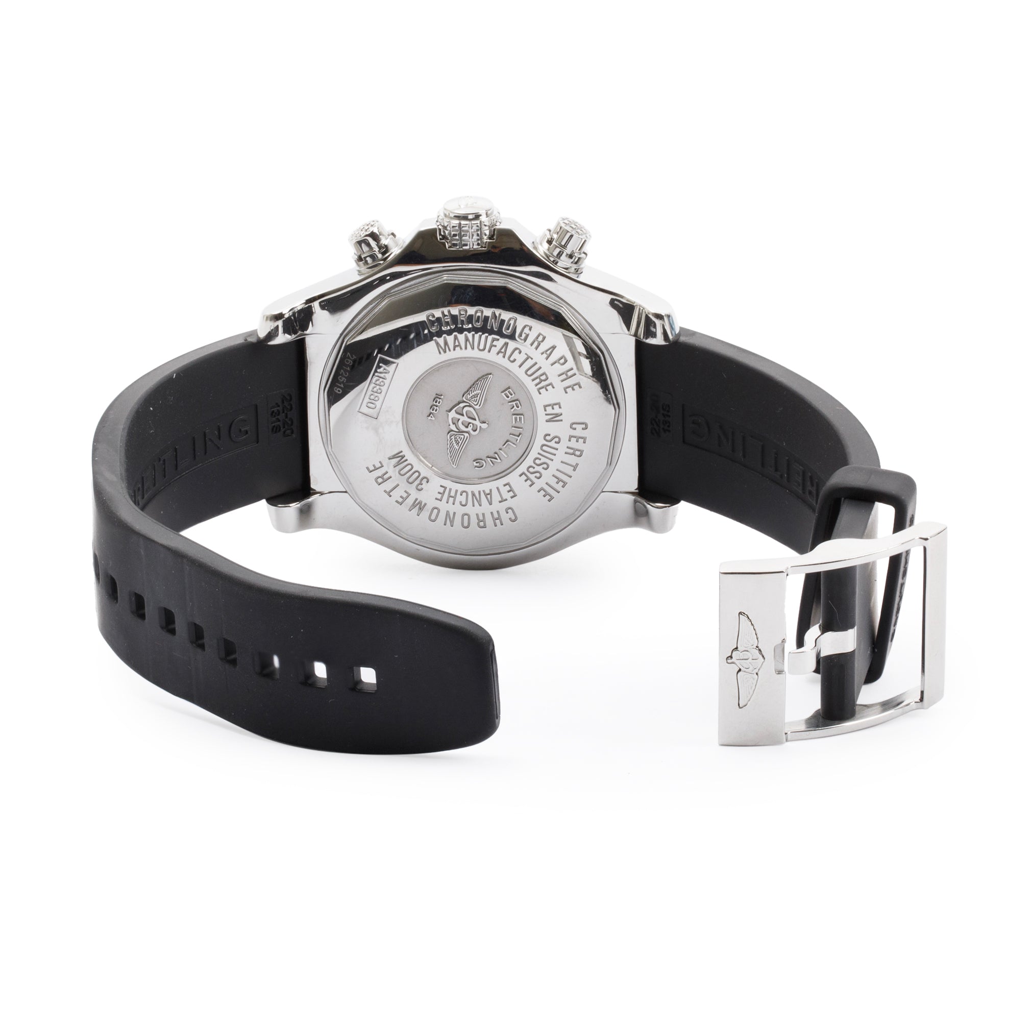 Breitling Stainless Steel Avenger Skyland Automatic Chronograph 45 MM Watch w/ Box & Papers