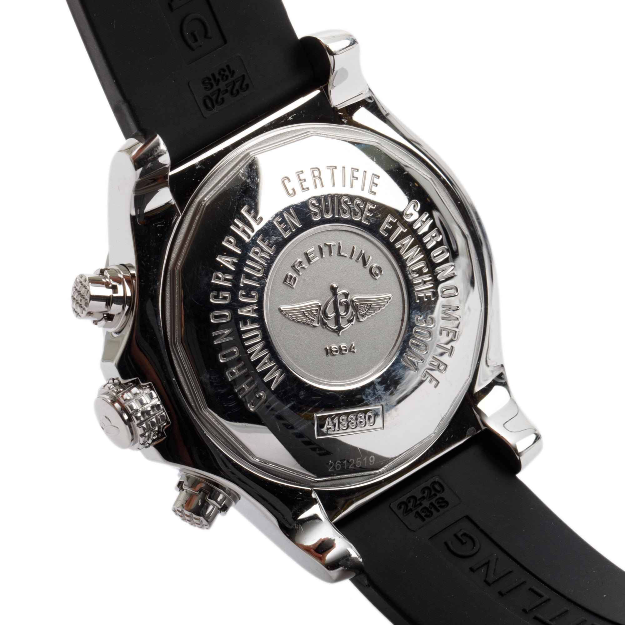 Breitling Stainless Steel Avenger Skyland Automatic Chronograph 45 MM Watch w/ Box & Papers