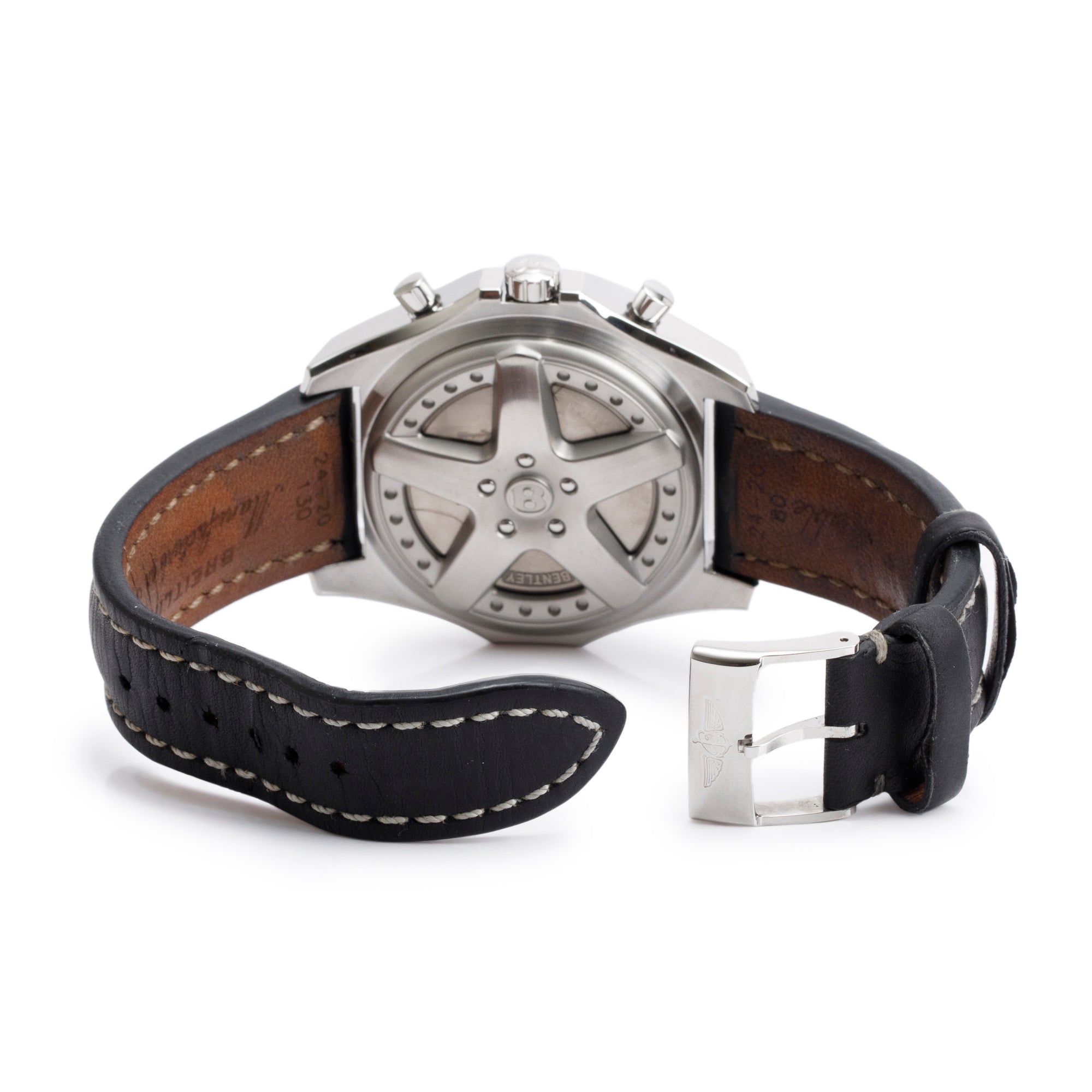 Breitling Stainless Steel Bentley 6.75 49 MM Automatic Chronograph Watch