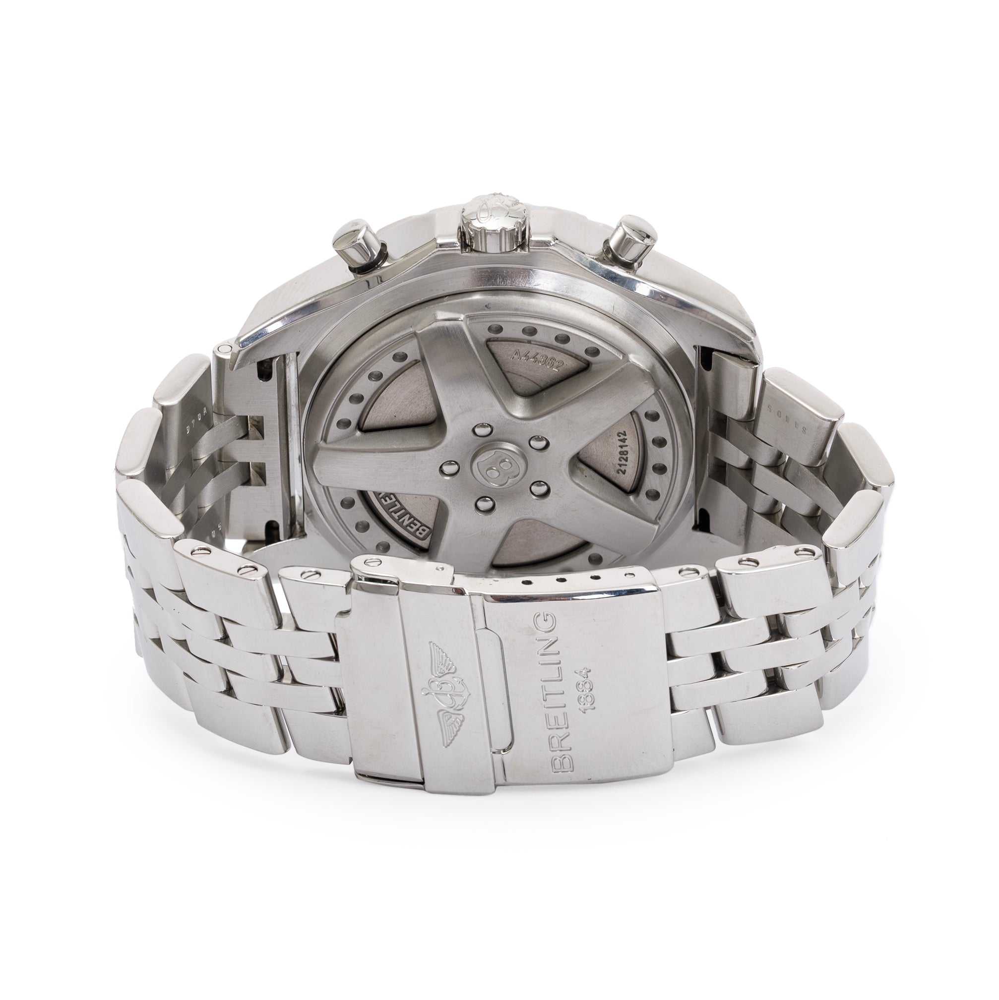 Breitling Stainless Steel Bently 6.75 49 MM Automatic Chronograph Watch