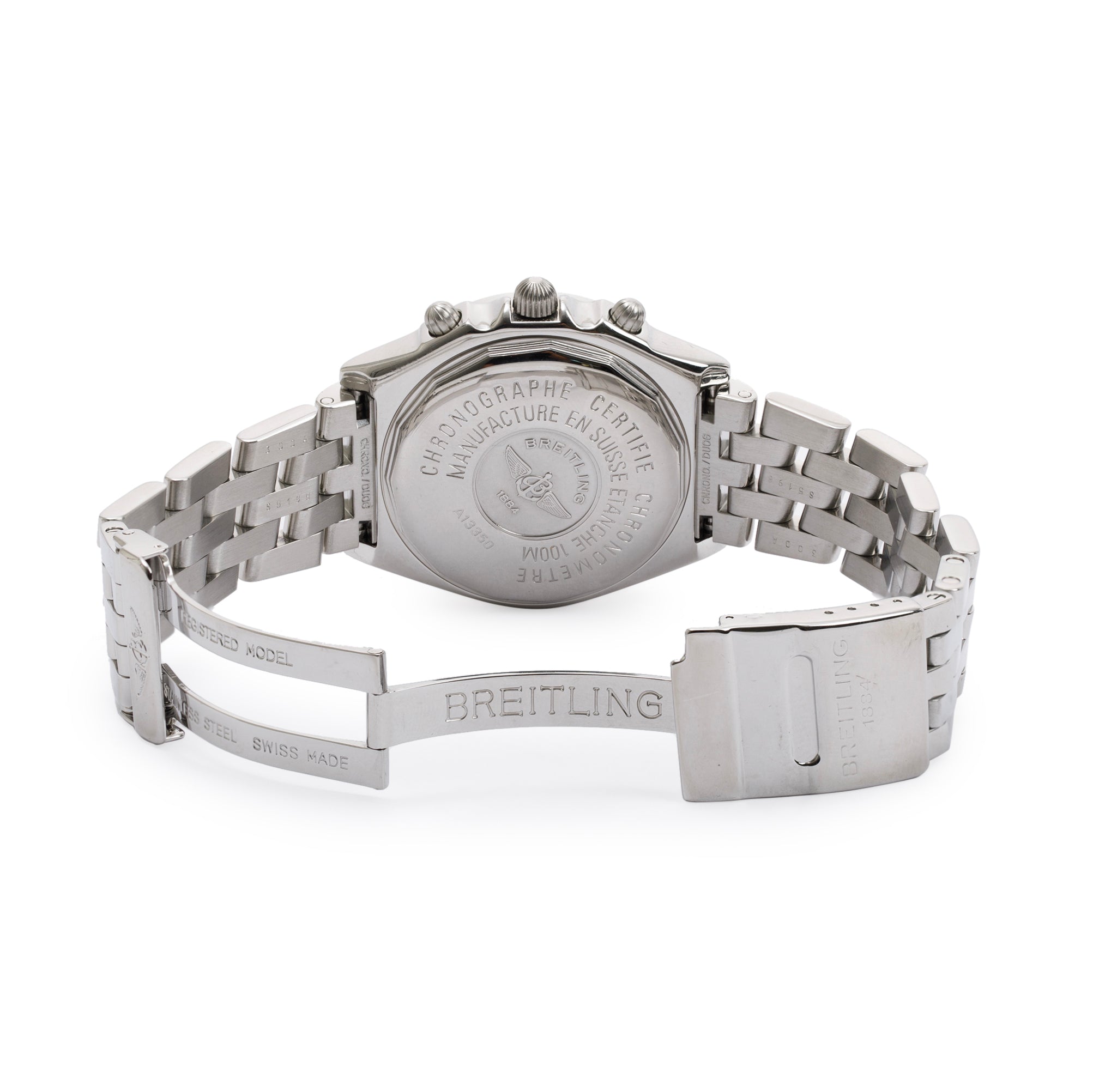 Breitling Stainless Steel Chronomat Vitesse 40 MM Automatic Watch