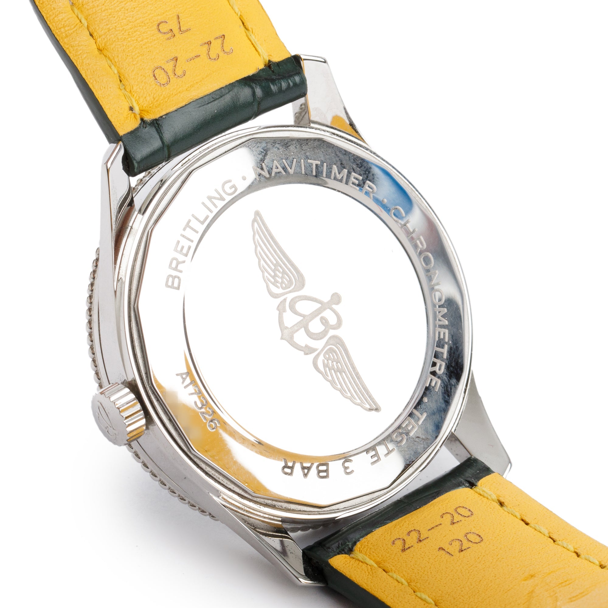 Breitling Stainless Steel Navitimer 41 MM Automatic Watch w/ Box