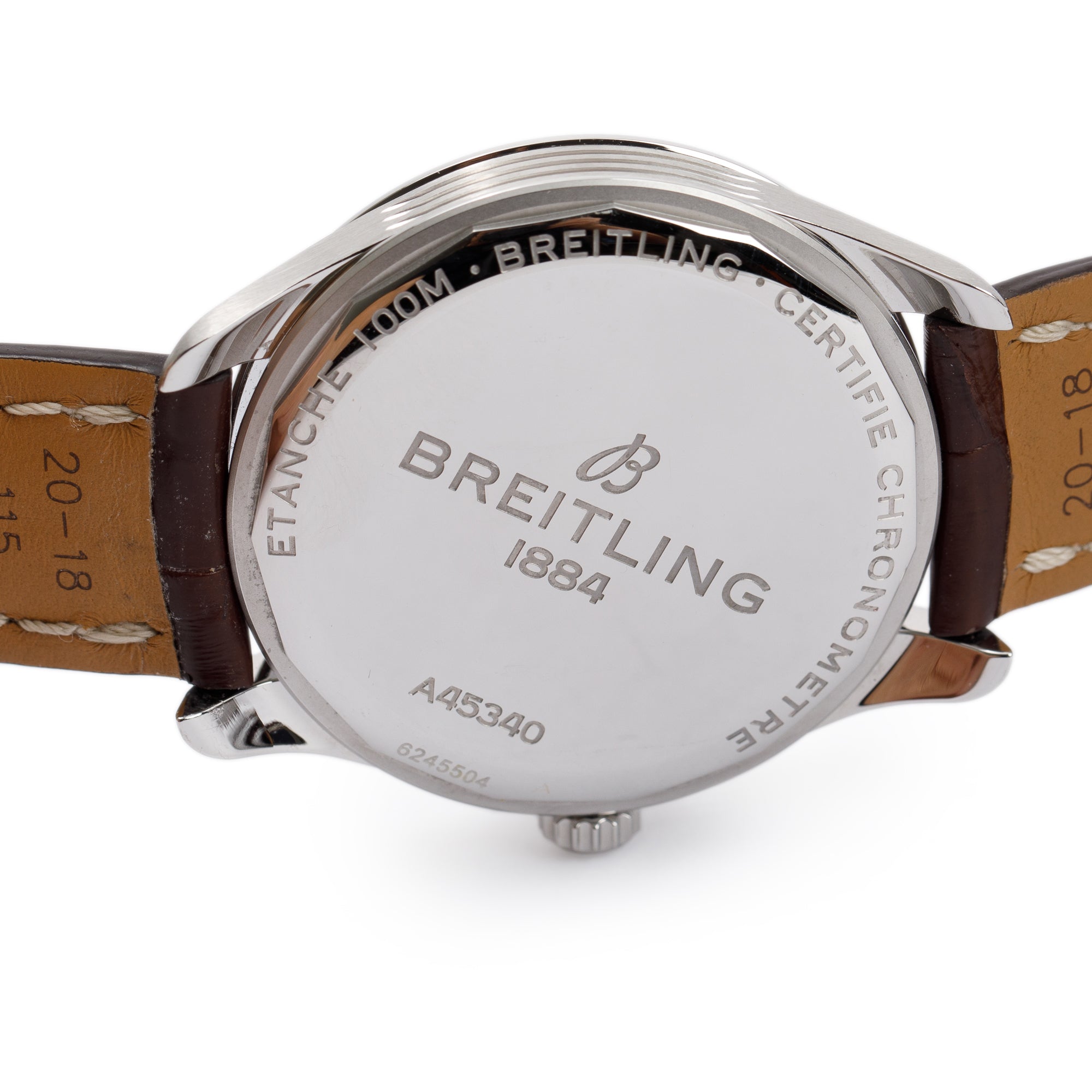 Breitling Stainless Steel Premier Day & Date 40 MM Auotomatic Watch w/ Box & Papers