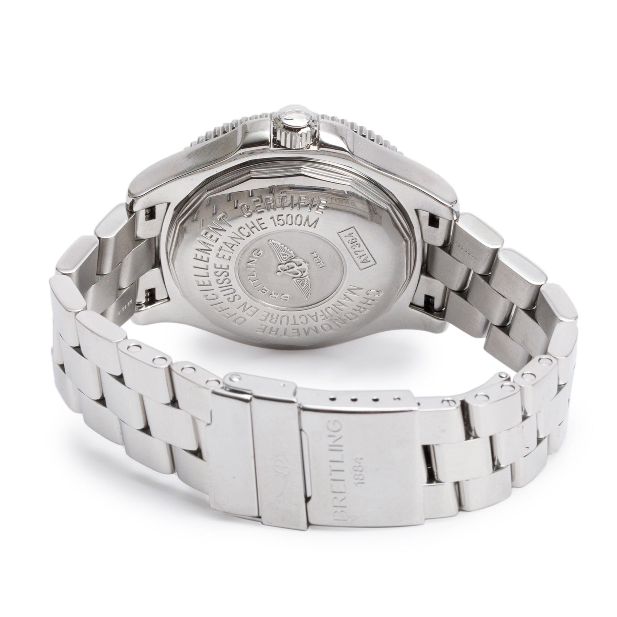 Breitling Stainless Steel Superocean 42 MM Automatic Watch A17364