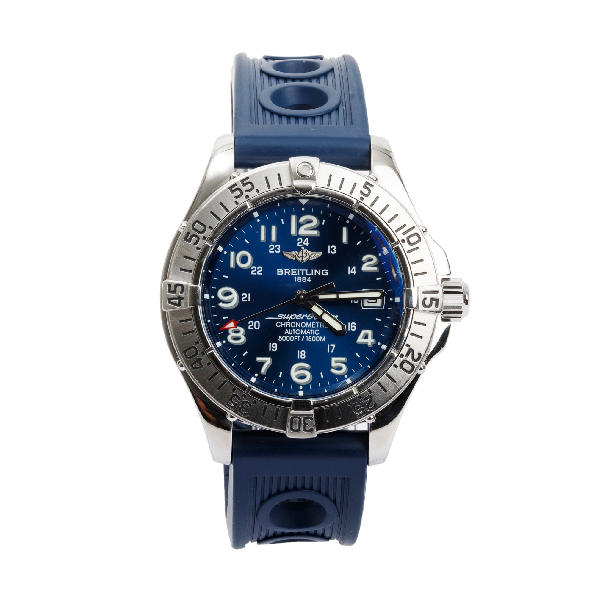 Breitling Stainless Steel Superocean 42 MM Automatic Watch