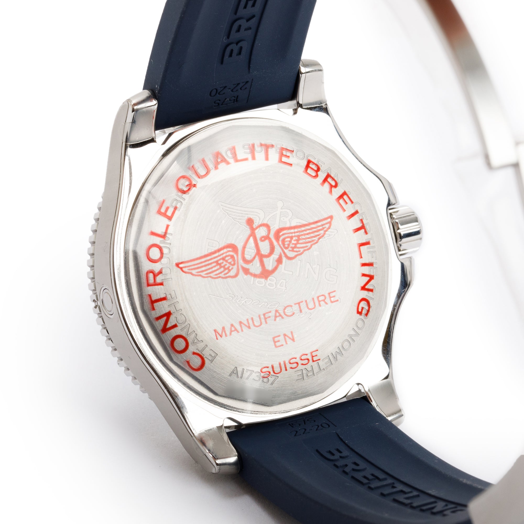 Breitling Stainless Steel Superocean 44 MM Automatic Watch w/ Box & Papers