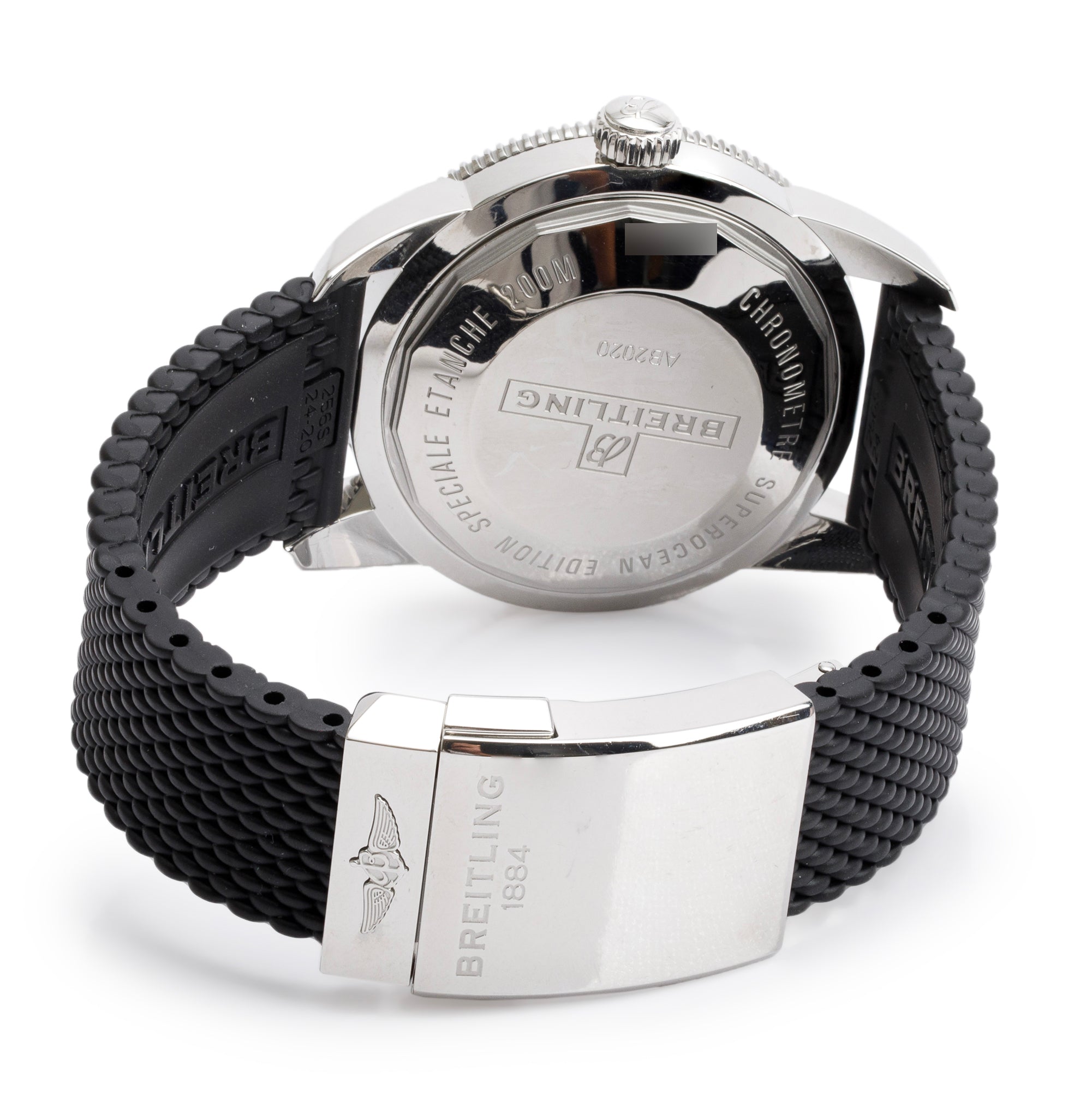 Breitling Stainless Steel Superocean Heritage B20 46 MM Automatic Watch AB2020