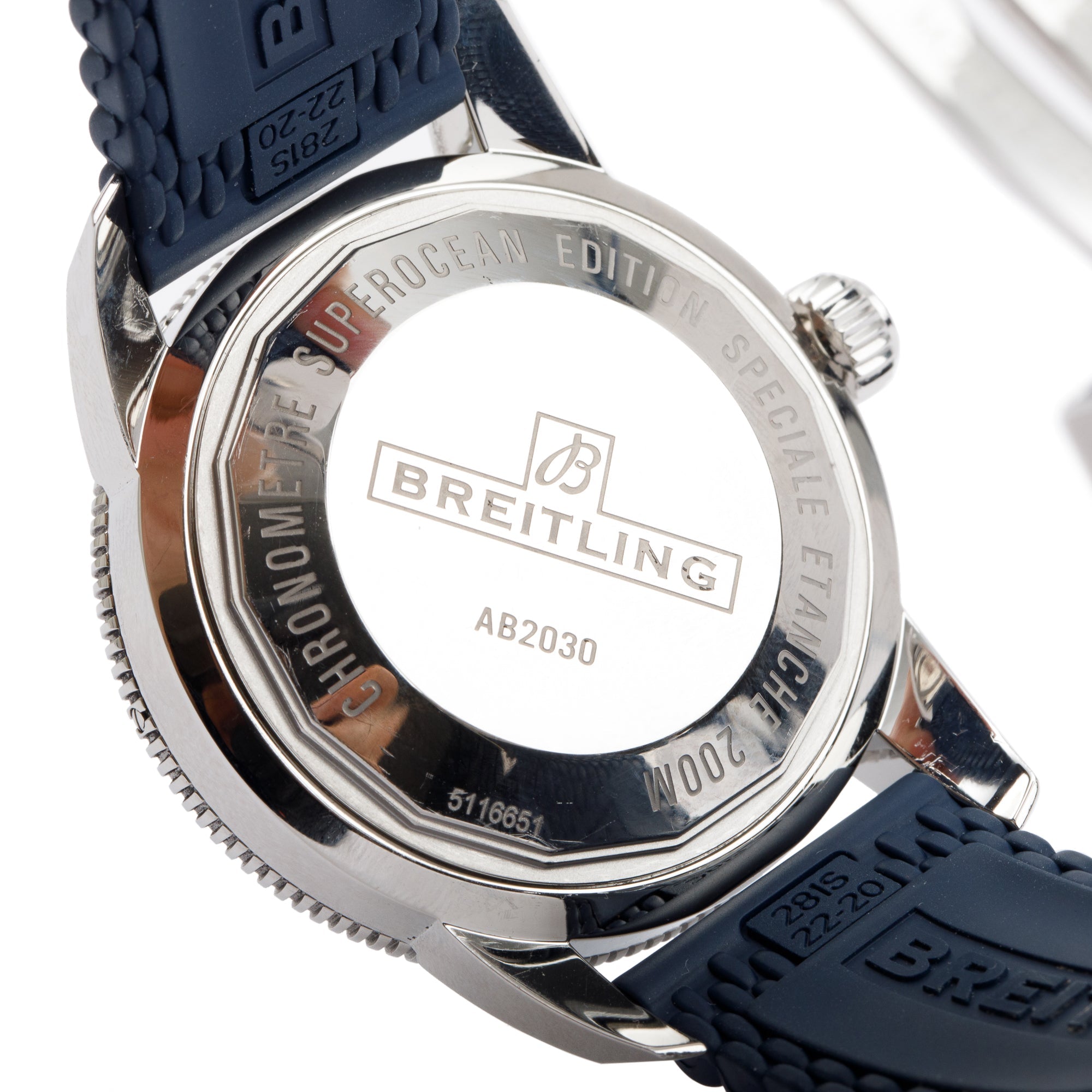 Breitling Stainless Steel Superocean Heritage II 44 MM Auotomatic Watch
