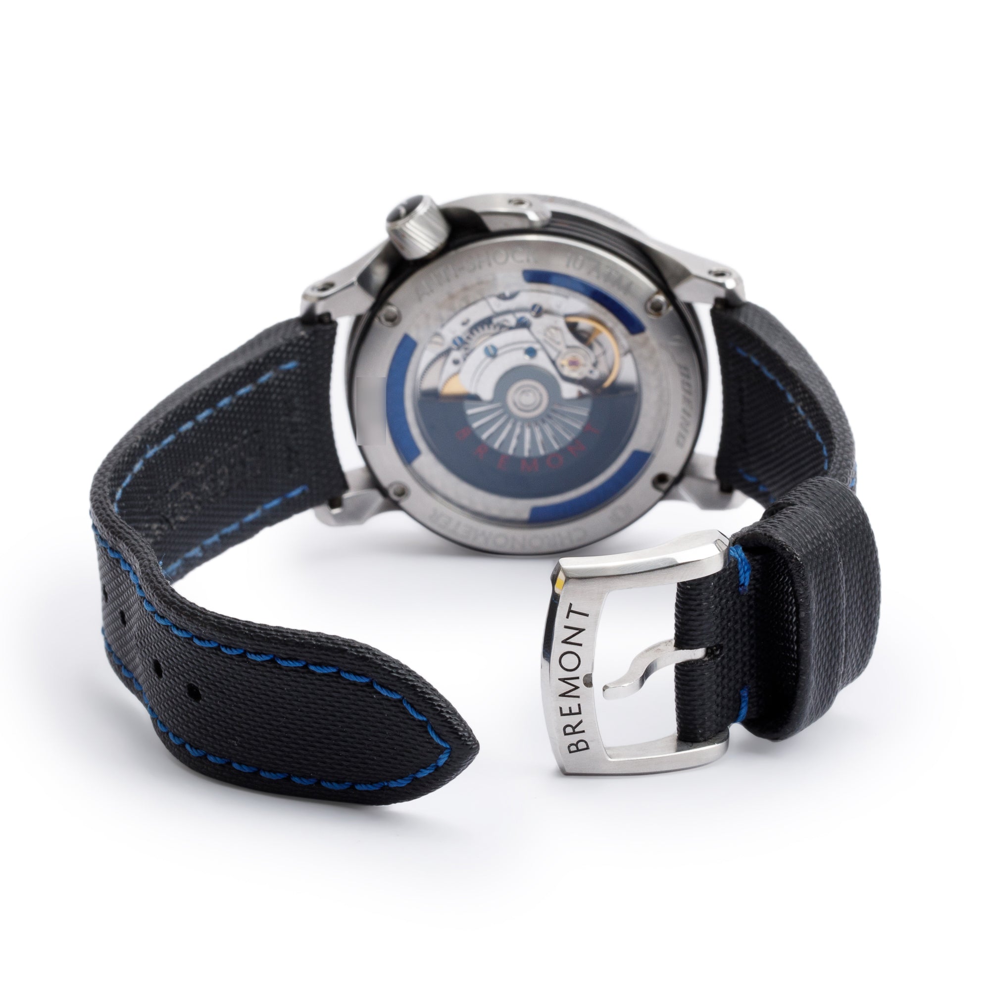 Bremont Stainless Steel Boeing Model I 43 MM Automatic Watch w/ Box & Papers