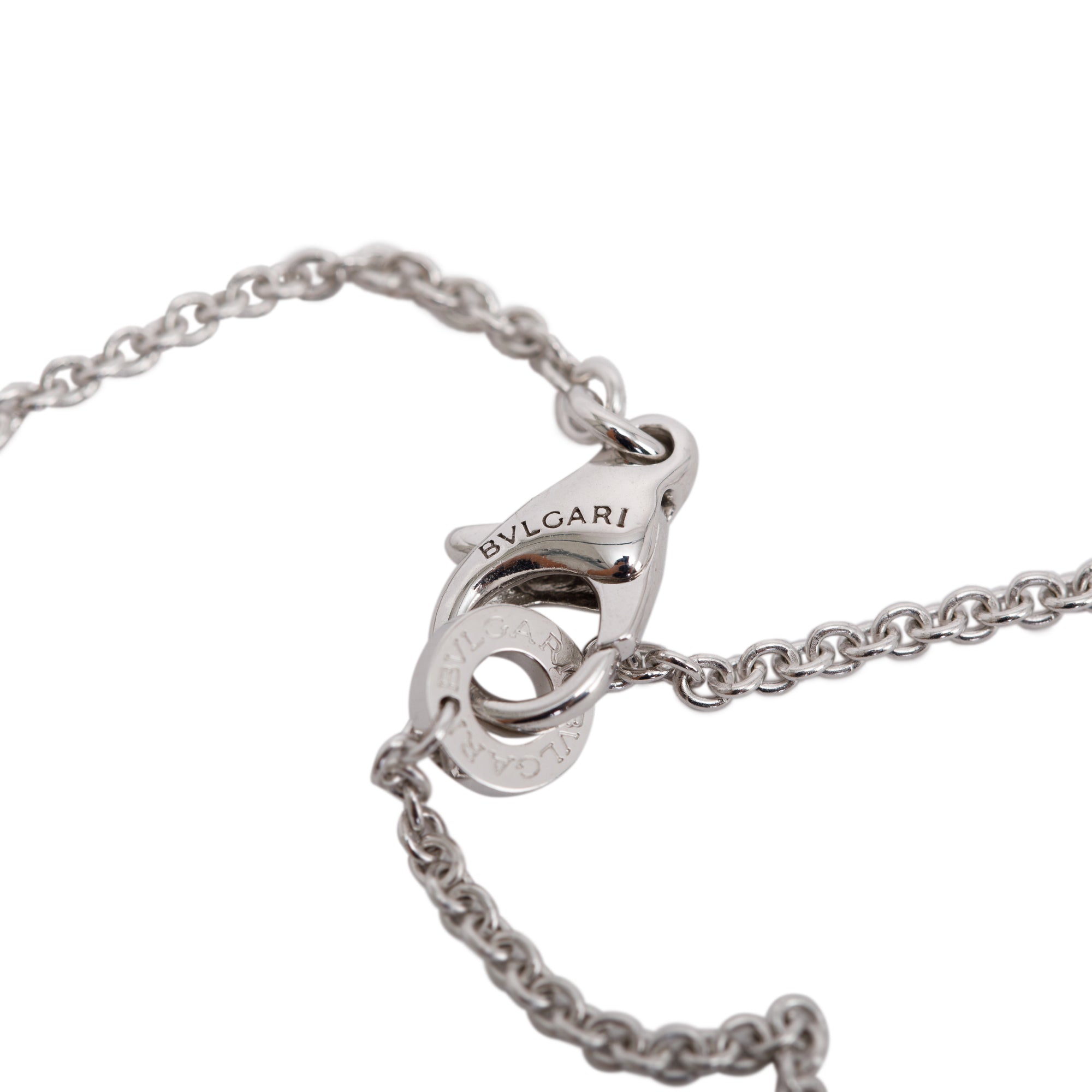 Bulgari Sterling Silver Save The Children Necklace w/ Box