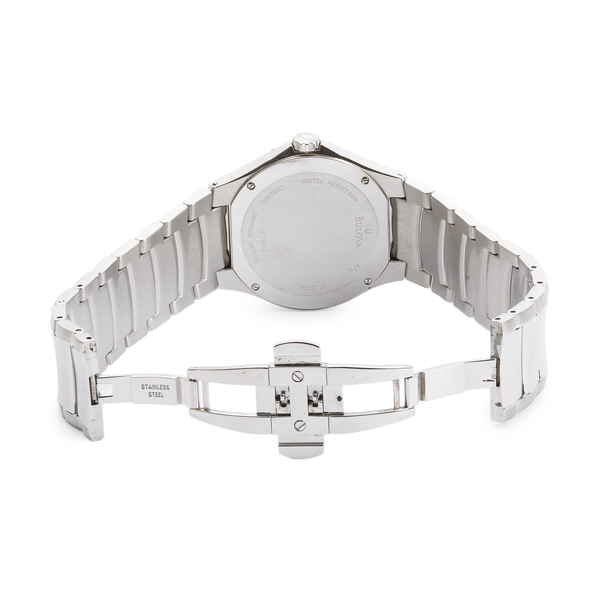 Bulova Accutron Stainless Steel Belize 38 MM Watch w/ Box