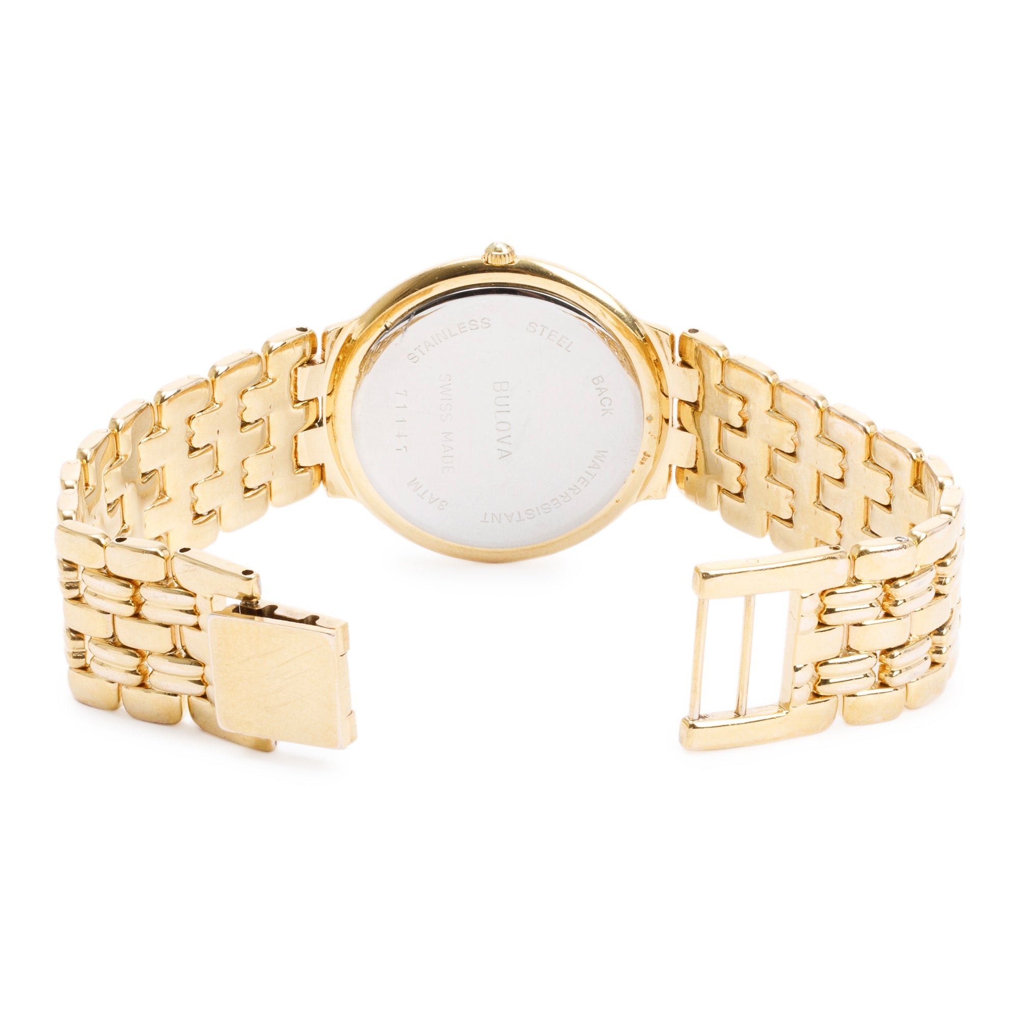 Bulova Gold-Plated Stainless Steel Classic 32 MM Watch