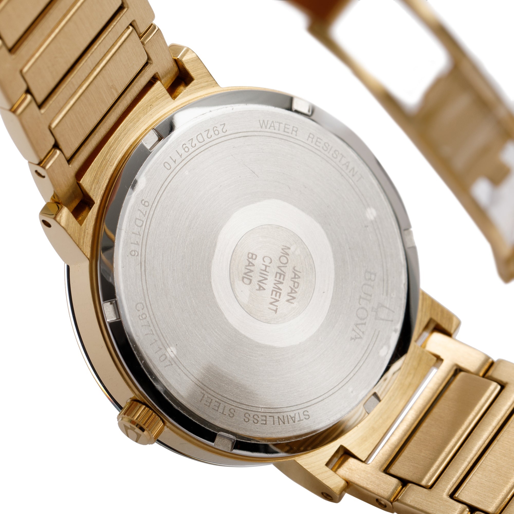 Bulova Gold-Tone Futuro Daimond Dial 42 MM Watch