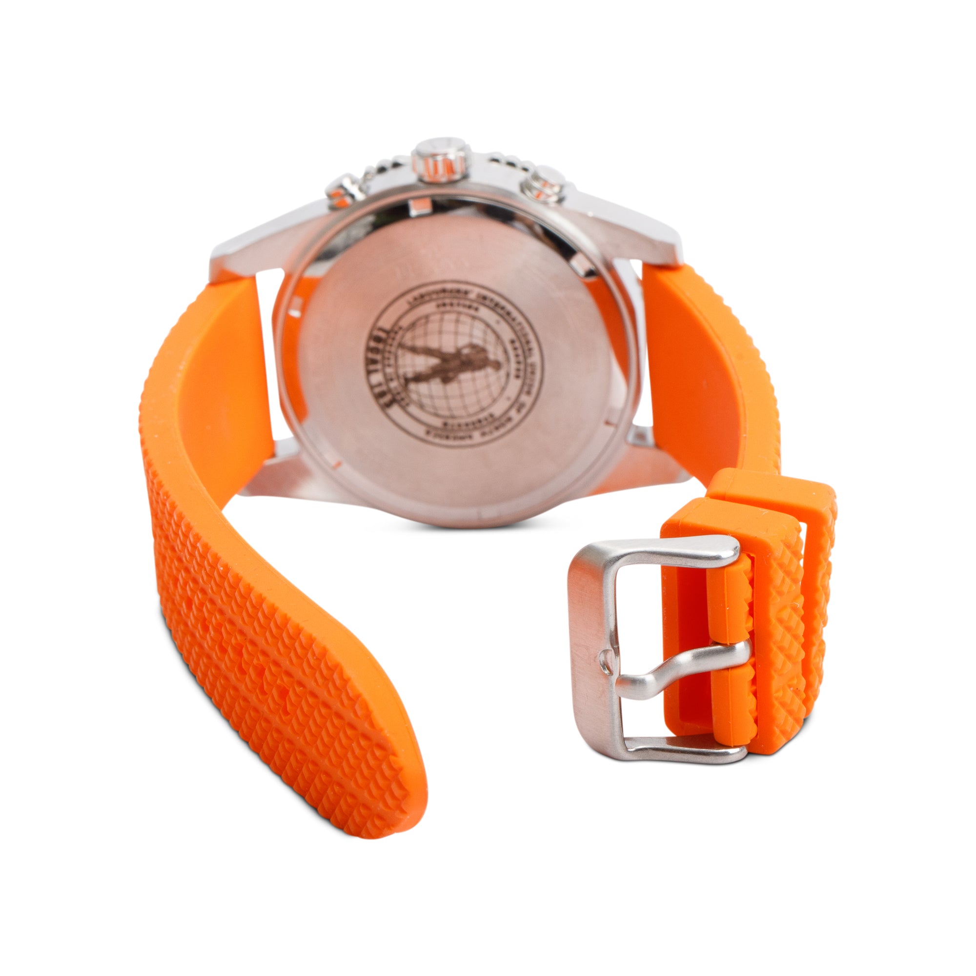 Bulova Stainless Steel 43 MM Chronograph Quartz Watch 98A204