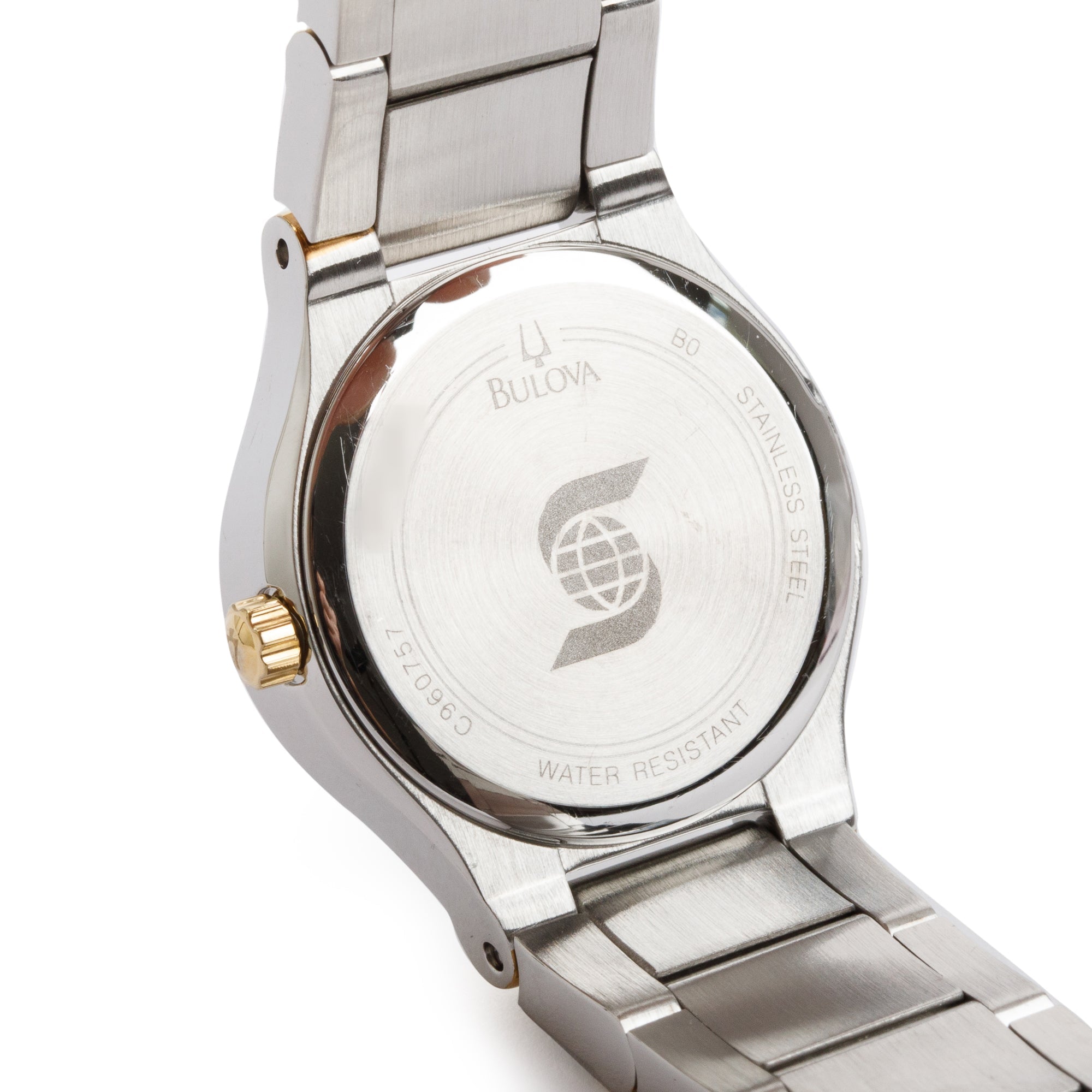 Bulova Two-Tone Stainless Steel Diamond Dial 25 MM Quartz Watch