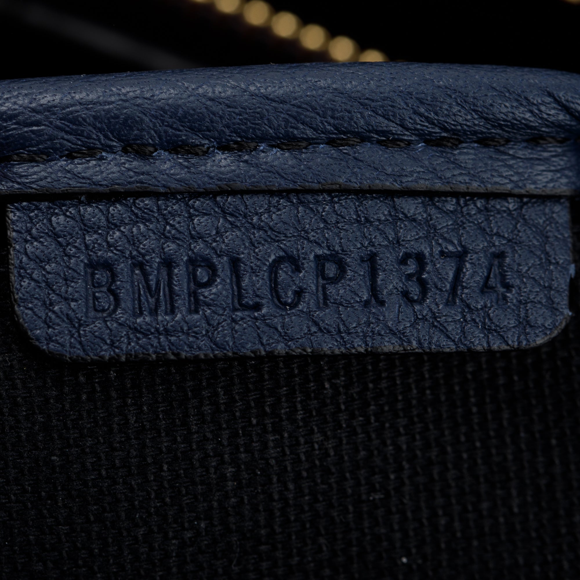 Burberry 2022 Blue Derby Calfskin House Check Medium Camberley Bag w/ Strap & Receipt