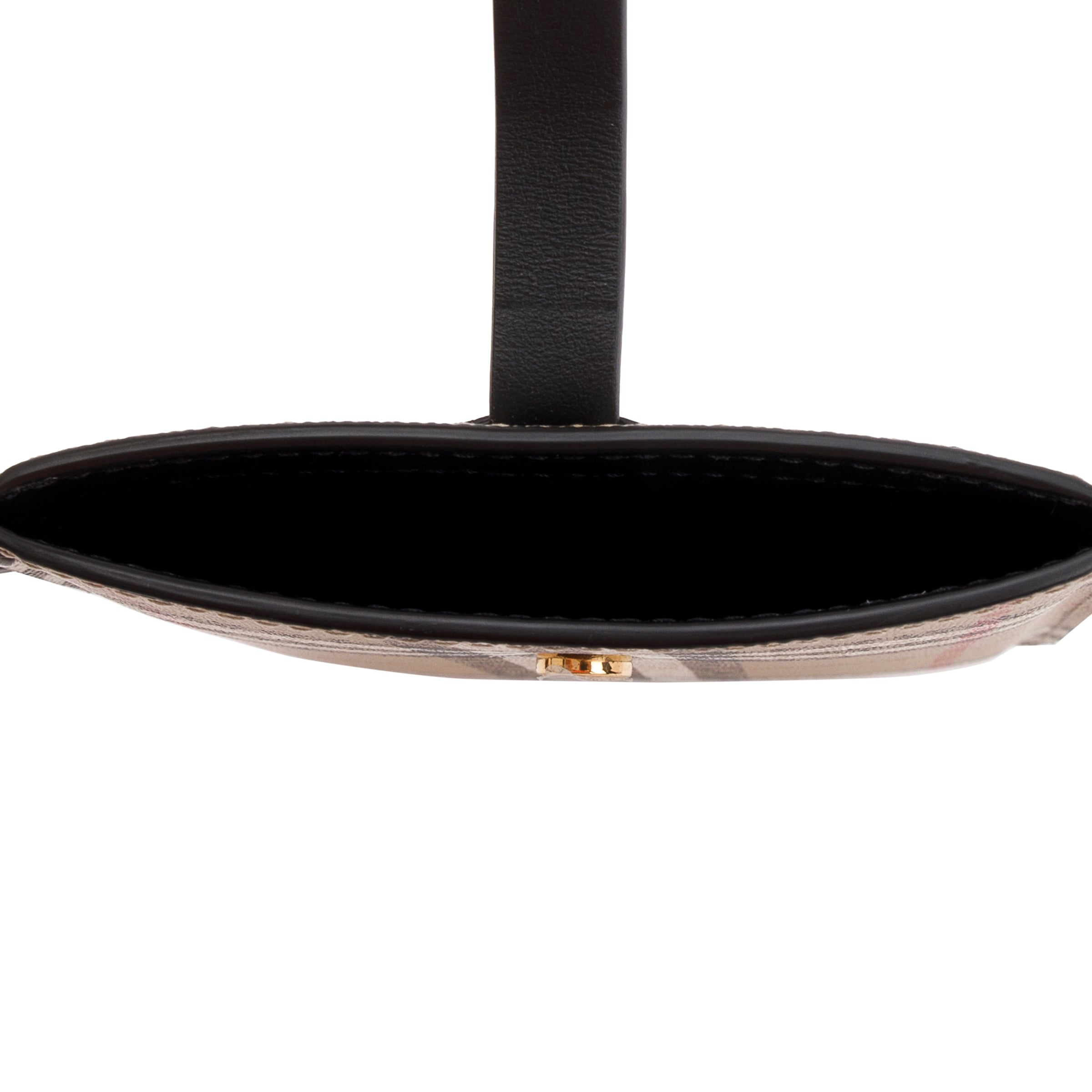 Burberry Anne Vintage Check Phone Holder Crossbody